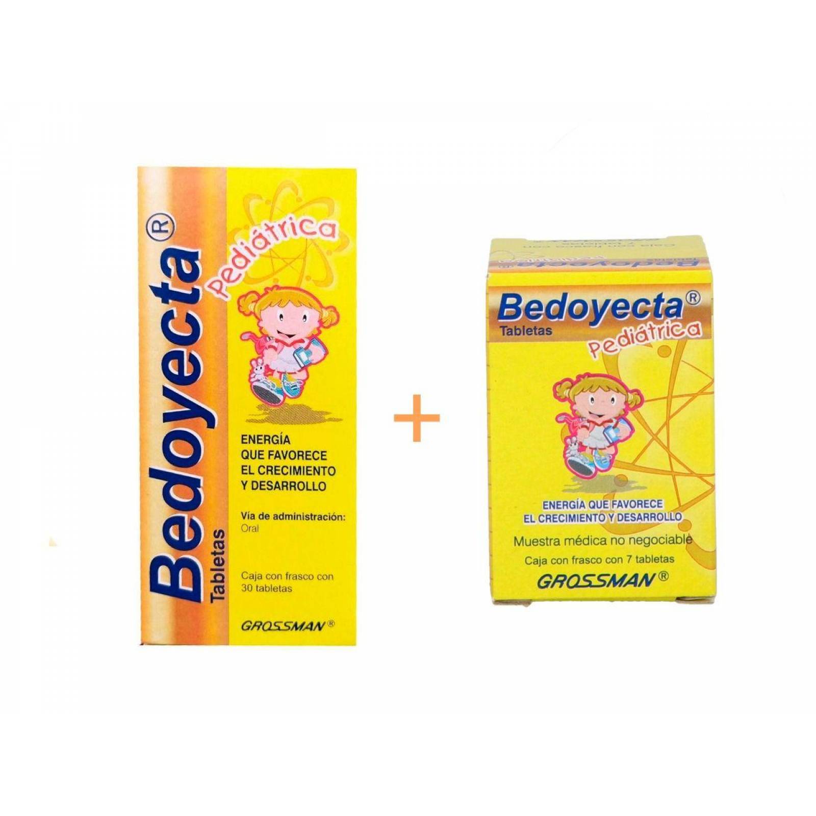 Bedoyecta Pediátrica Caja Con Frasco Con 30 Tabletas 