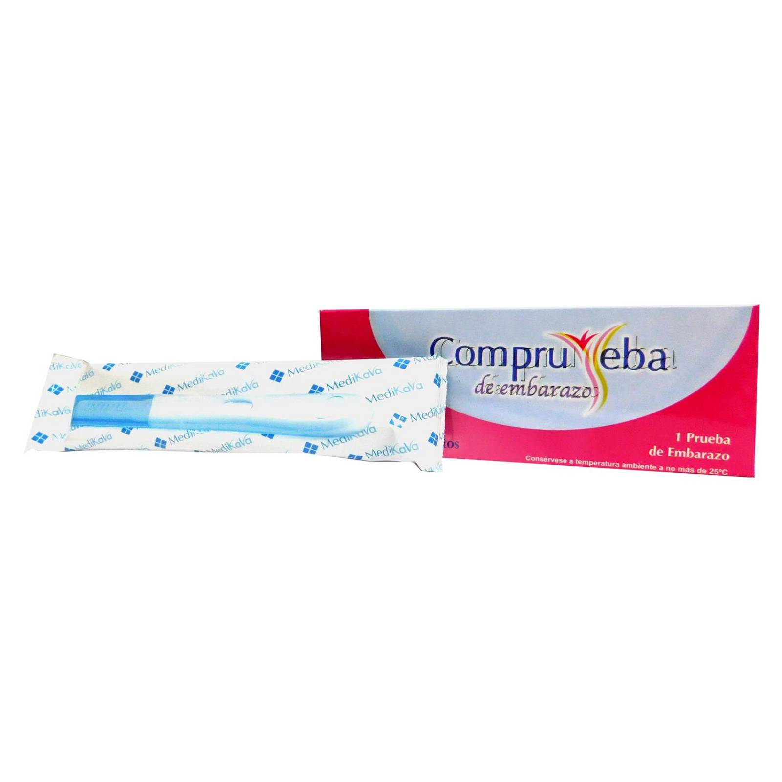 Prueba De Embarazo Comprueba Caja Con 1 Pieza 