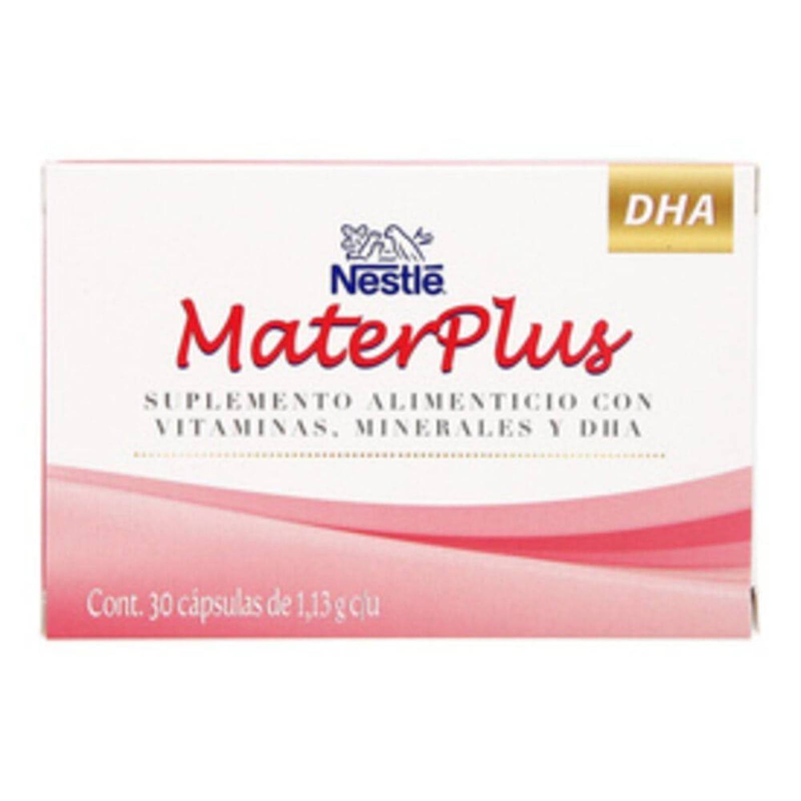 Materplus Dha Suplemento Alimenticio Caja Con 30 Cápsulas 