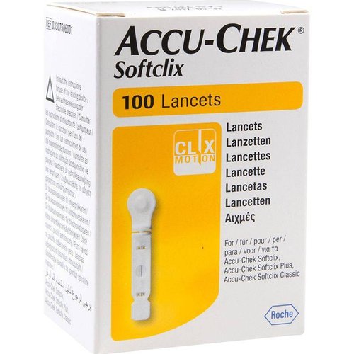 Lancetas Accu Chek Softclix Caja Con 100 Lancetas 