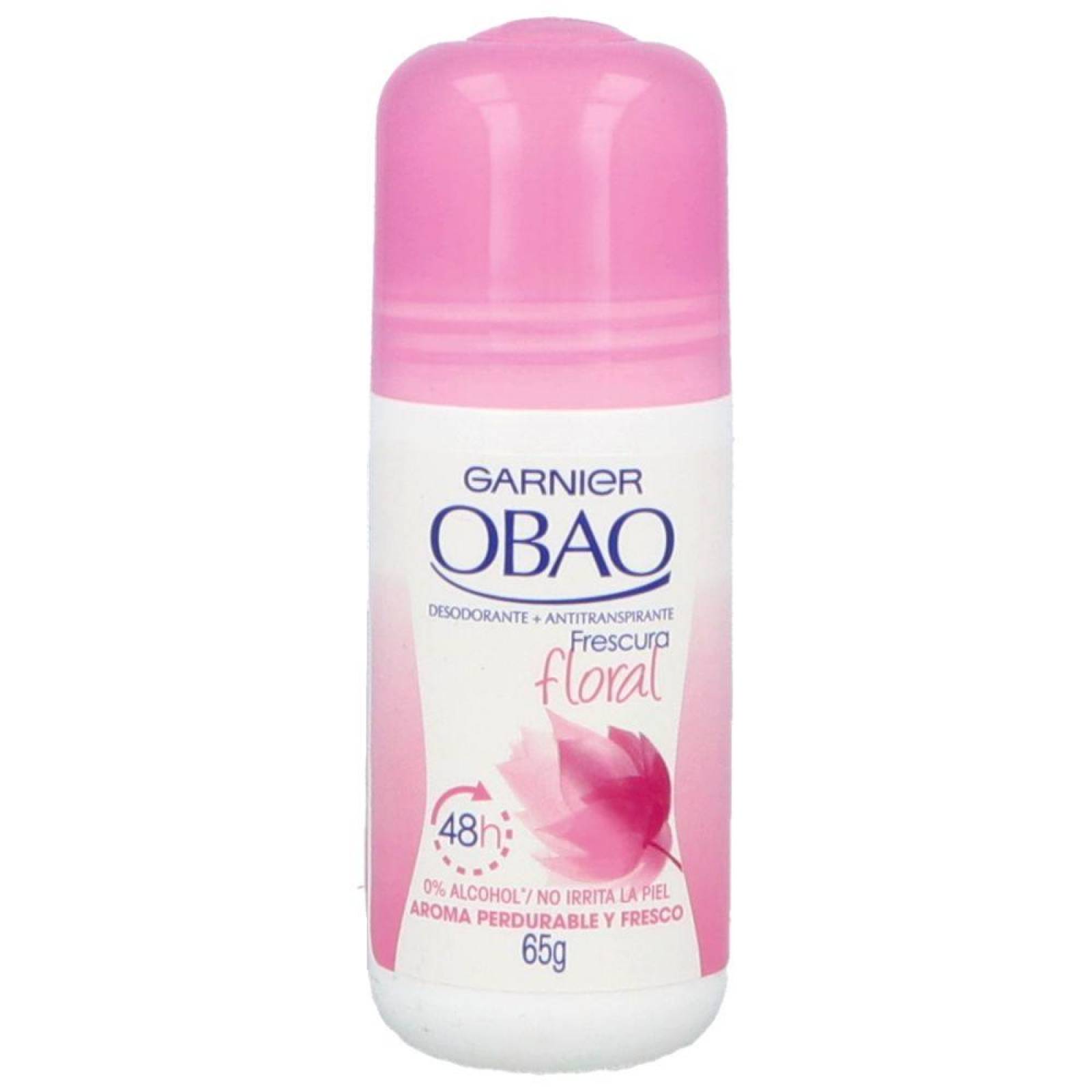 Desodorante Garnier Obao Frescura Floral Frasco Con 65 G 