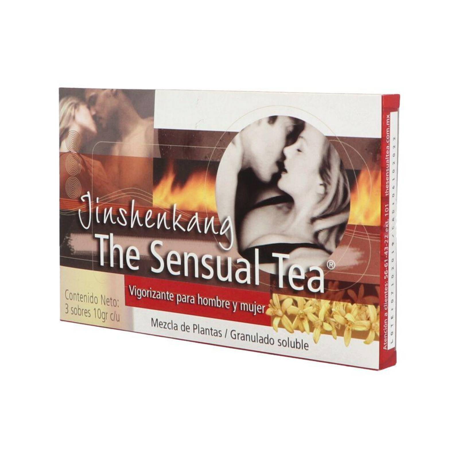 Jinshenkang The Sensual Tea 10 g Caja Con 3 Sobres 