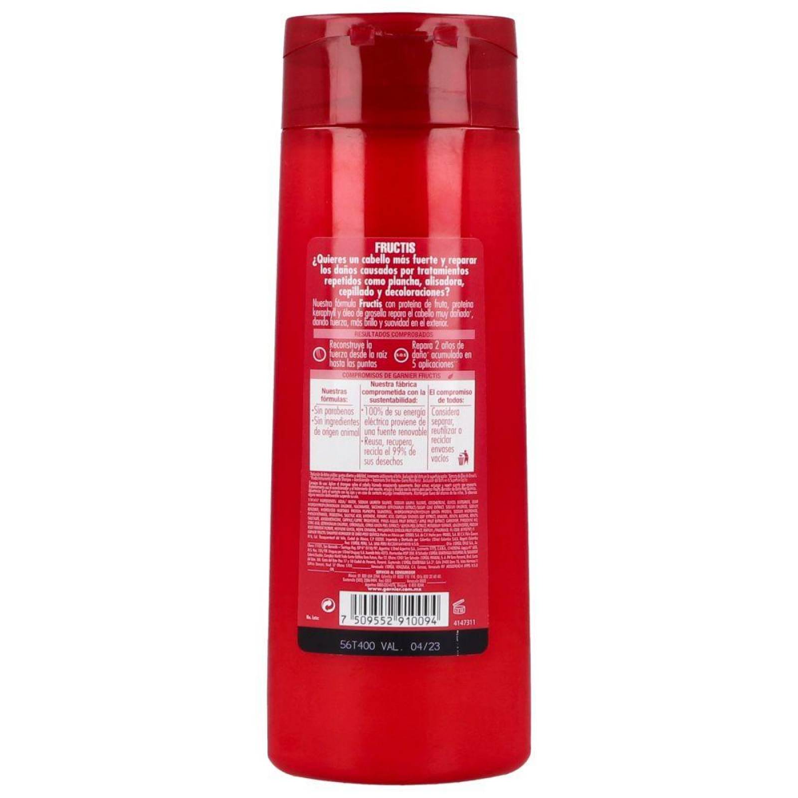 Shampoo Fructis Post Quimica 