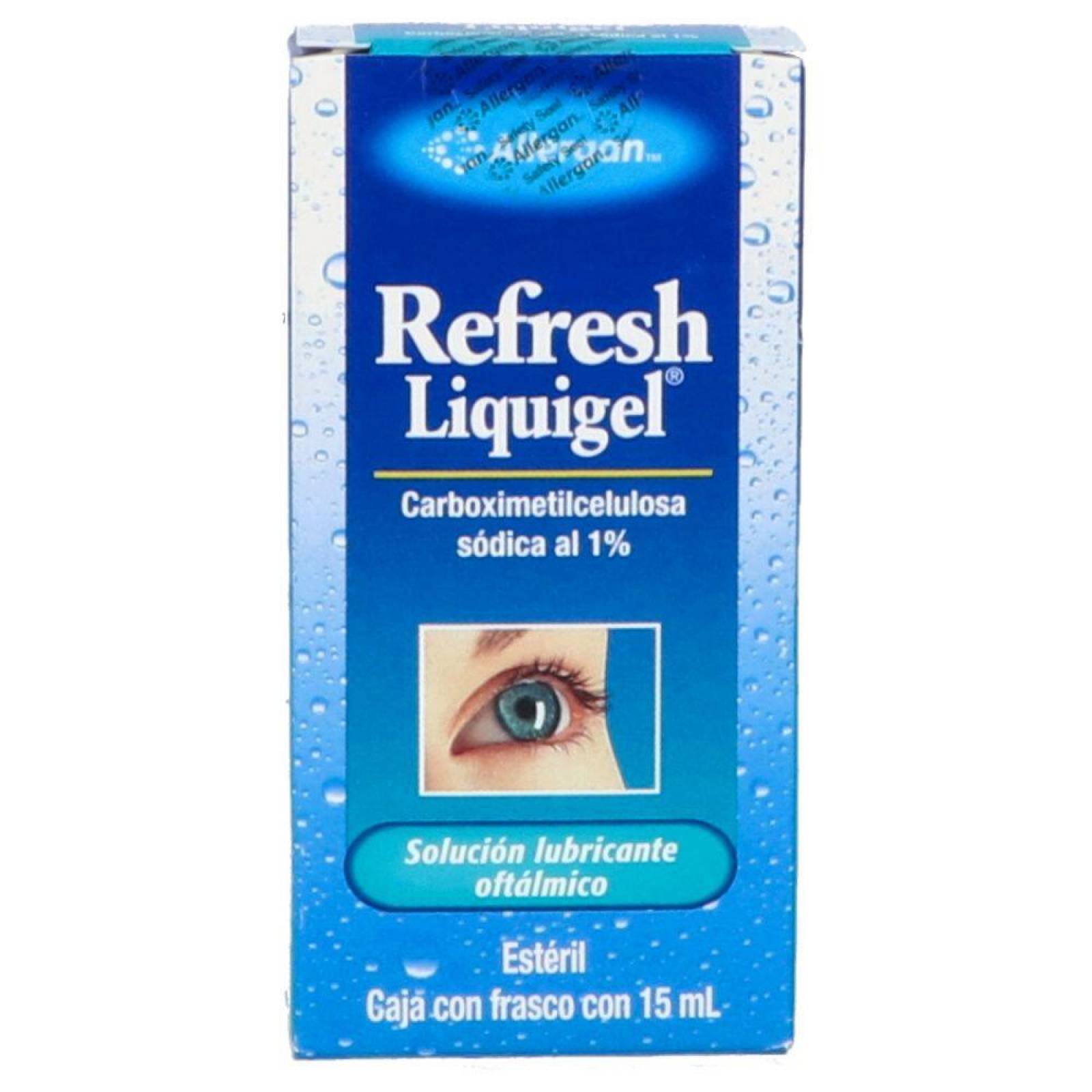 Refresh liquigel 1% Con Un frasco 15mL 