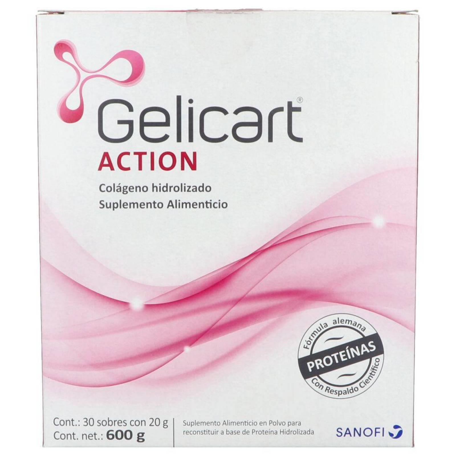 Gelicart Action 20 g Caja Con 30 Sobres 