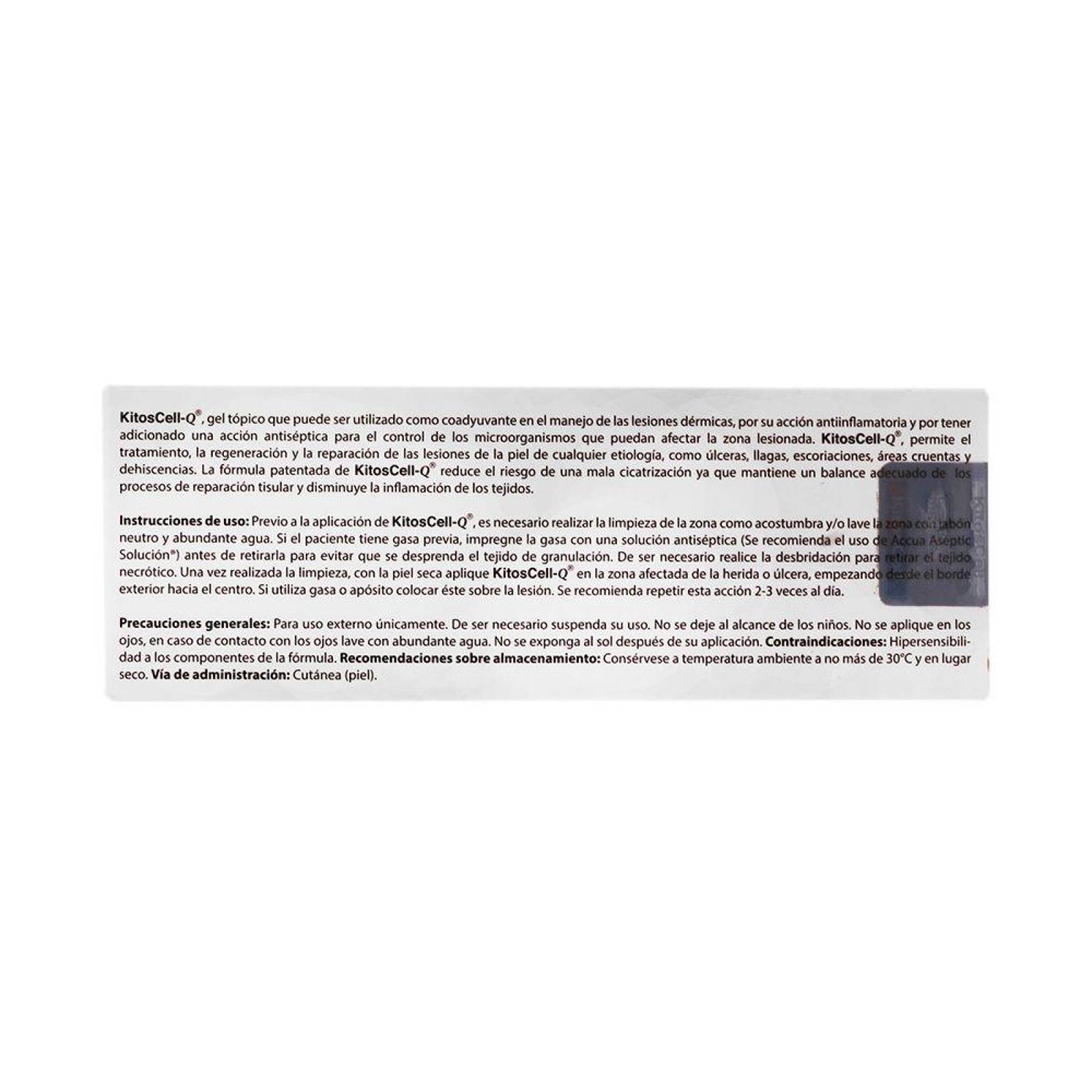 Kitoscell Q Gel Caja Con Tubo Con 40 g 