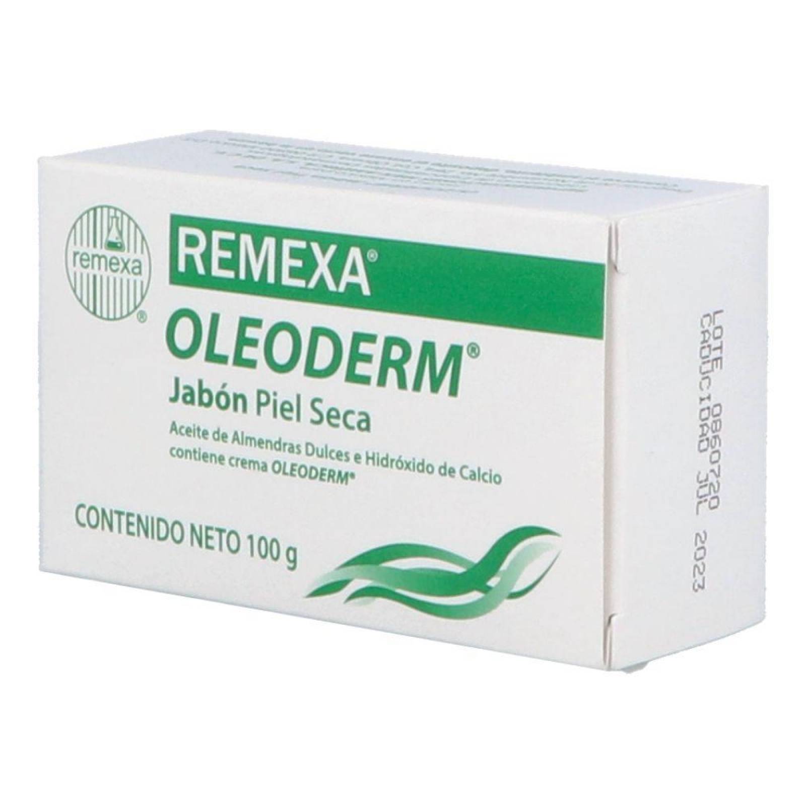 Oleoderm Jabón Piel Seca Caja Con Barra Con 100 g 