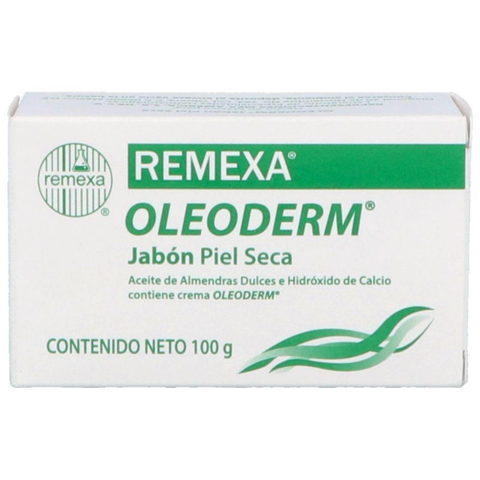 Oleoderm Jabón Piel Seca Caja Con Barra Con 100 g 