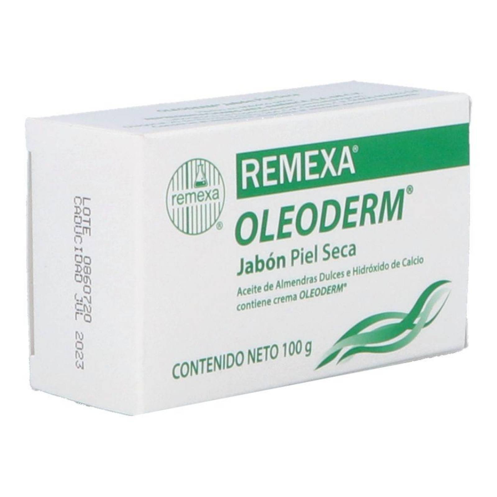 Oleoderm Jabón Piel Seca Caja Con Barra Con 100 g 