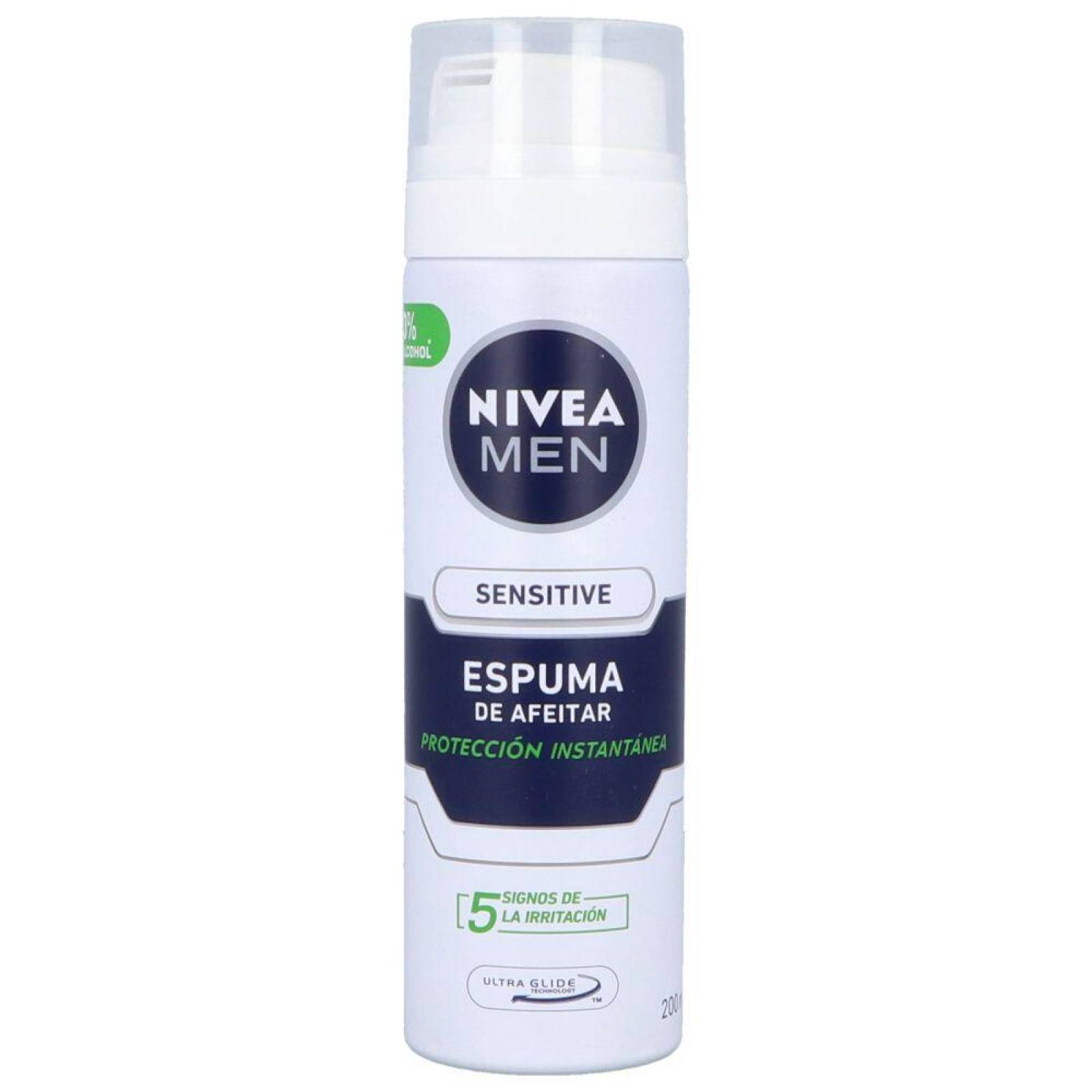 Nivea Men Sensitive Frasco Con 200 mL Espuma De Afeitar 