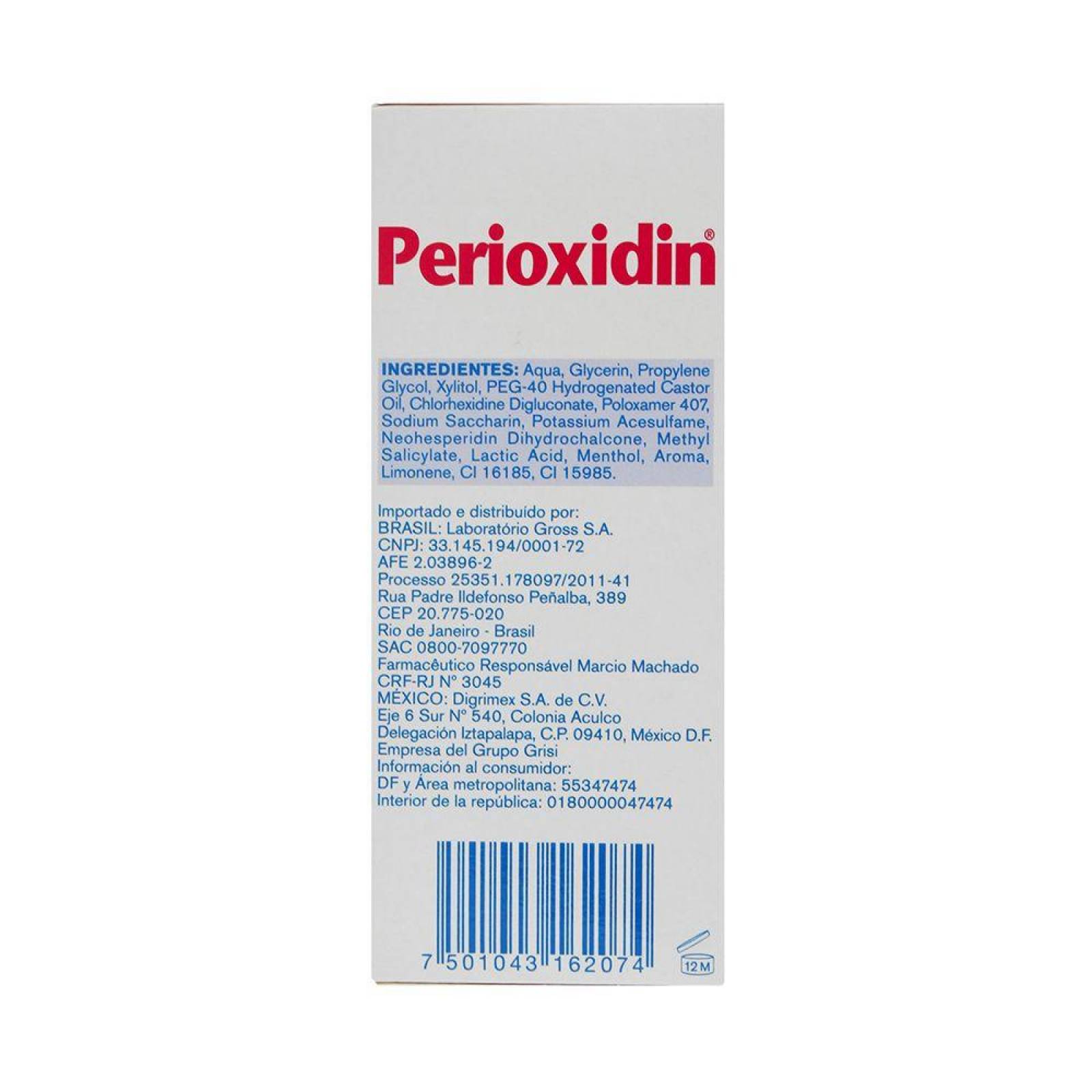 Perioxidin Enjuague Bucal Frasco Con 200 mL 