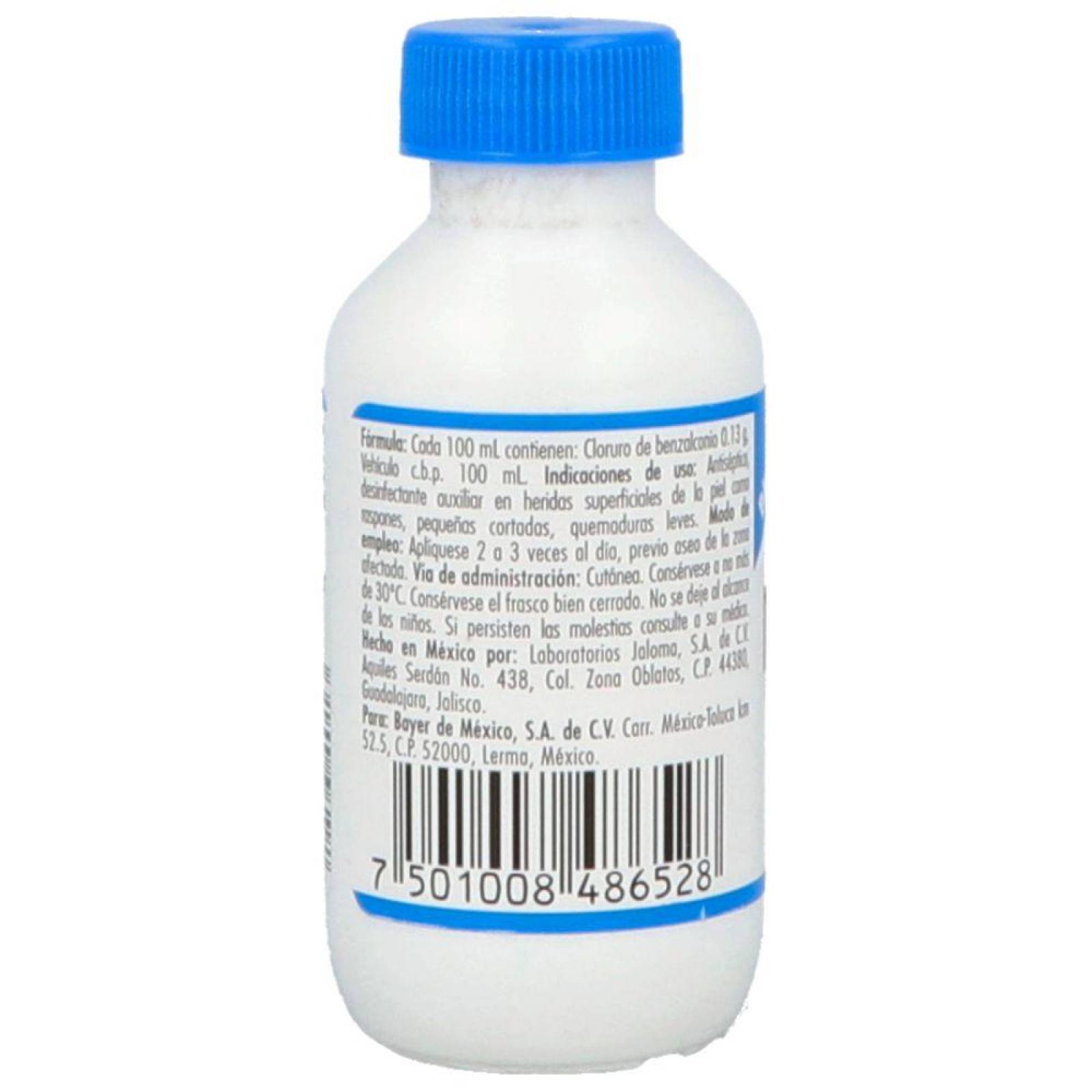 Merthiolate Blanco Frasco Con 60 mL 