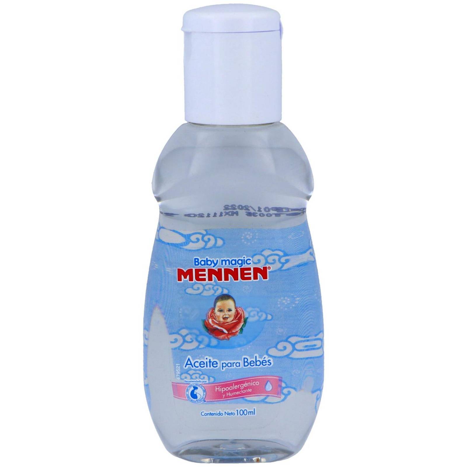 Aceite Para Bebé Baby Magic Mennen Frasco Con 100 mL 