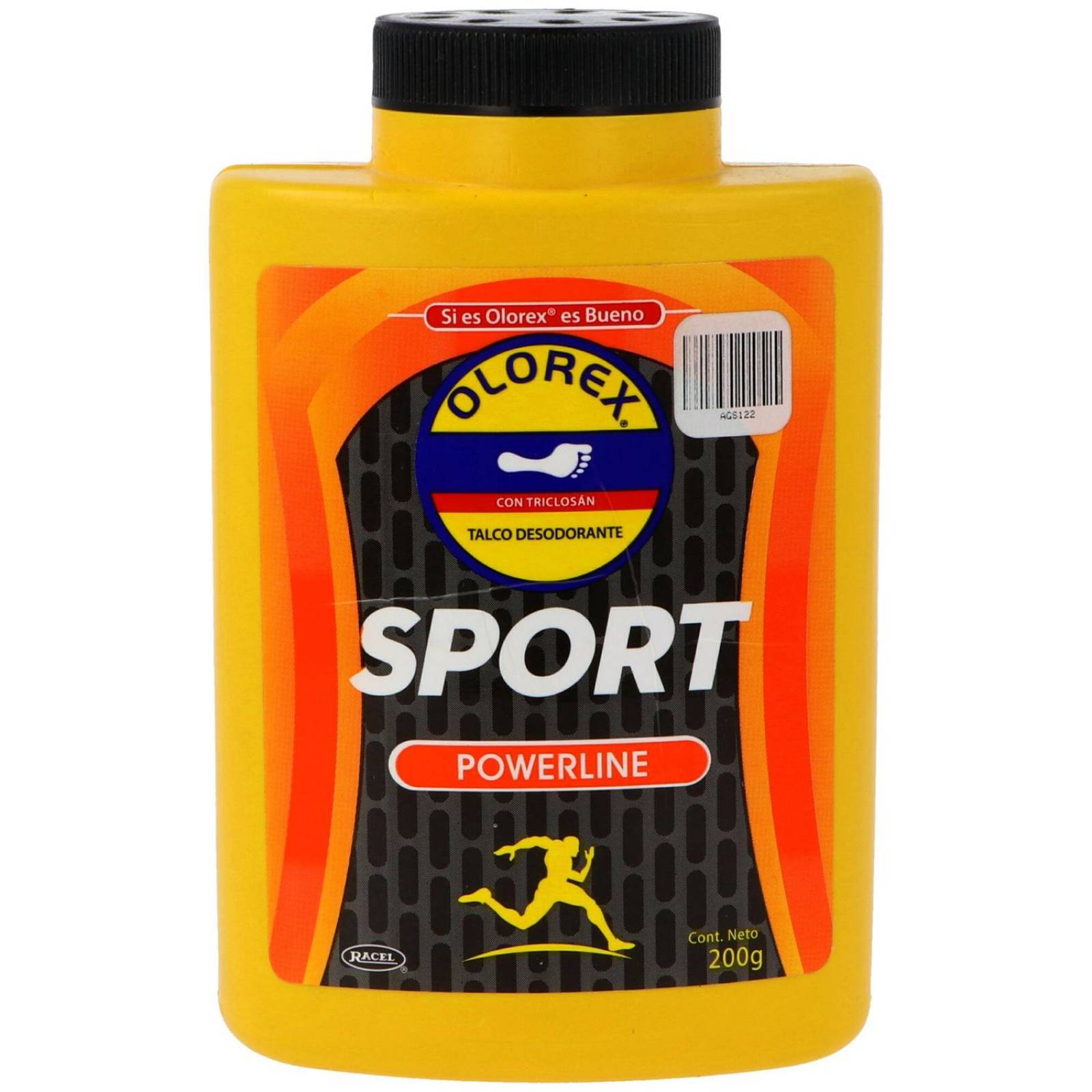 Talco Desodorante Olorex Sport Frasco Con 200 g 