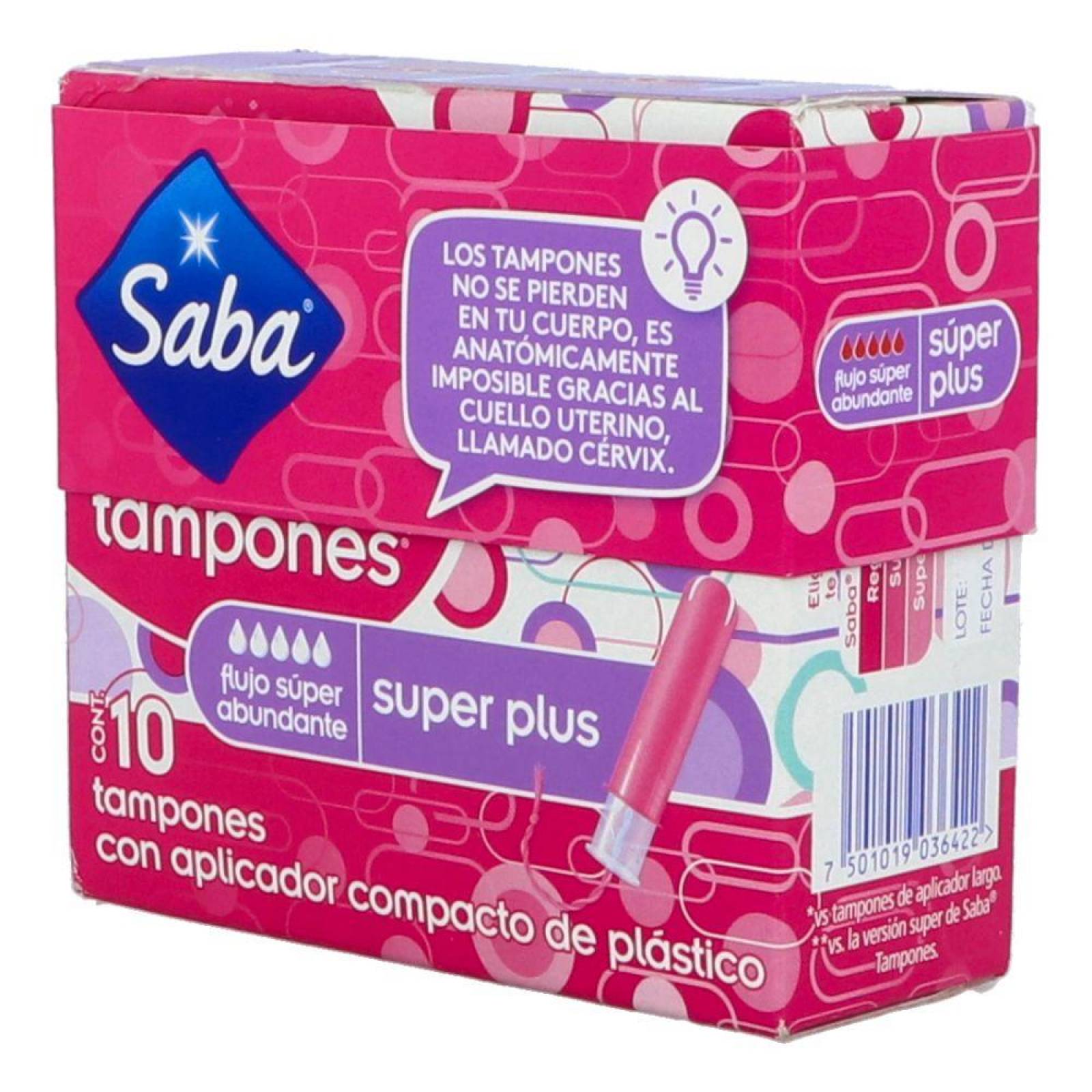 Tampones Saba Compac Superplus 
