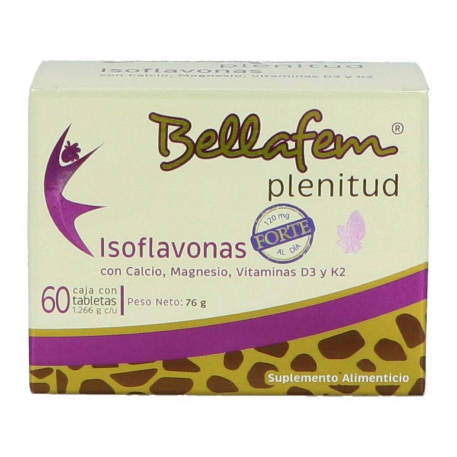 Bellafem Plenitud Lata Con 60 Tabletas 