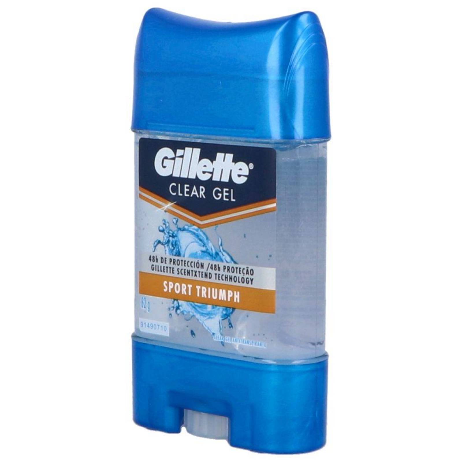 Antitranspirante Gillette Sport Triumph Gel Con Barra Con 82 g 