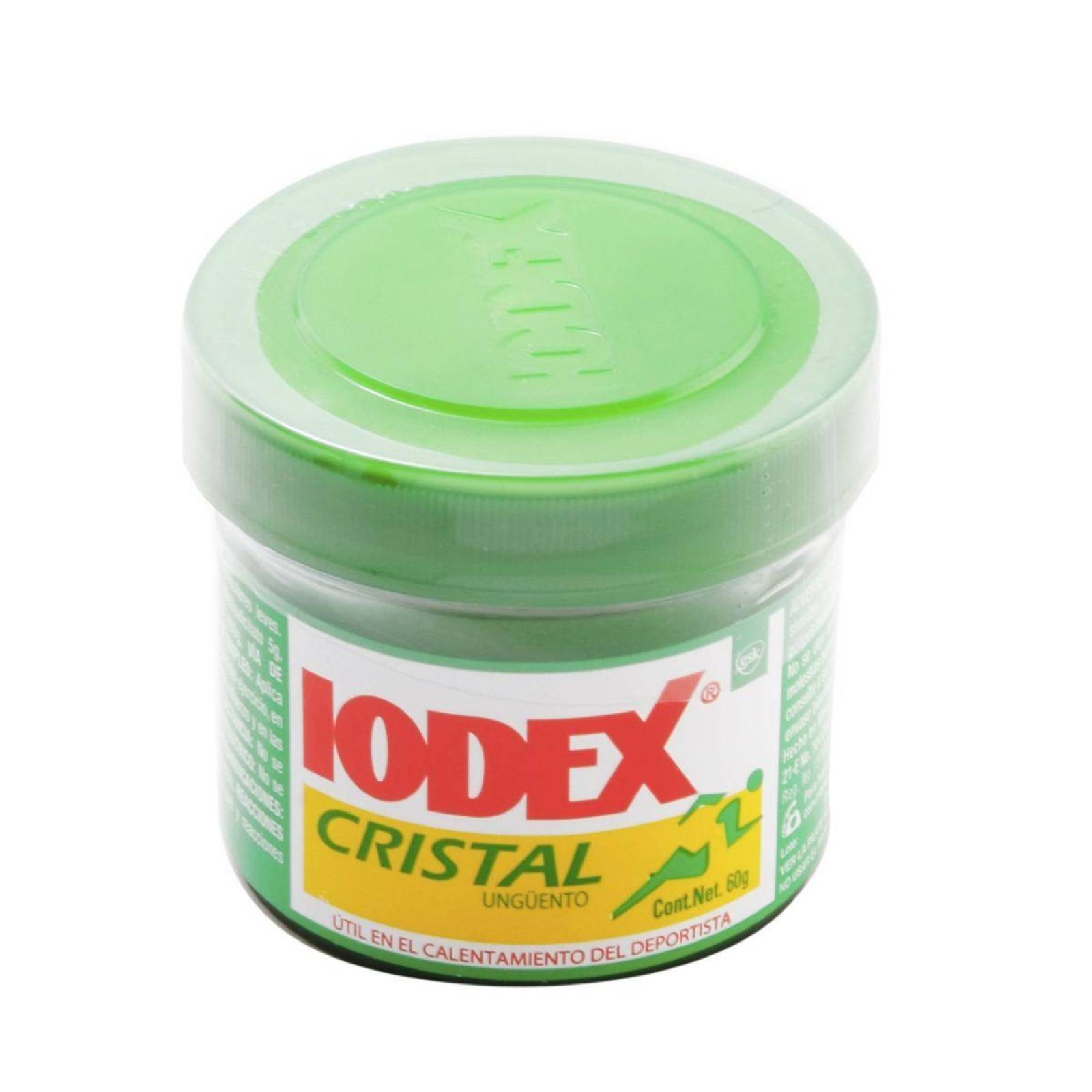 Iodex Cristal Ungüento Tarro Con 60 g 