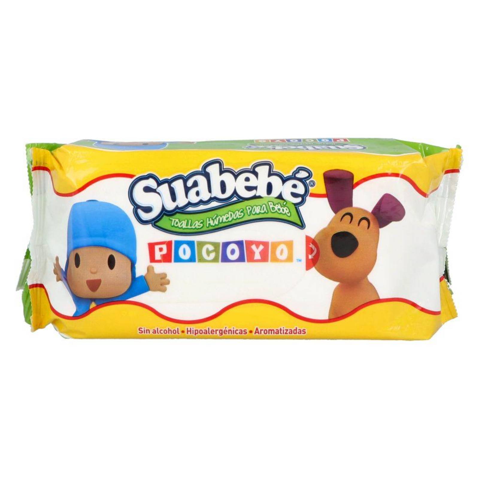 Toallitas Húmedas Suabebe Pocoyo Paquete Con 100 