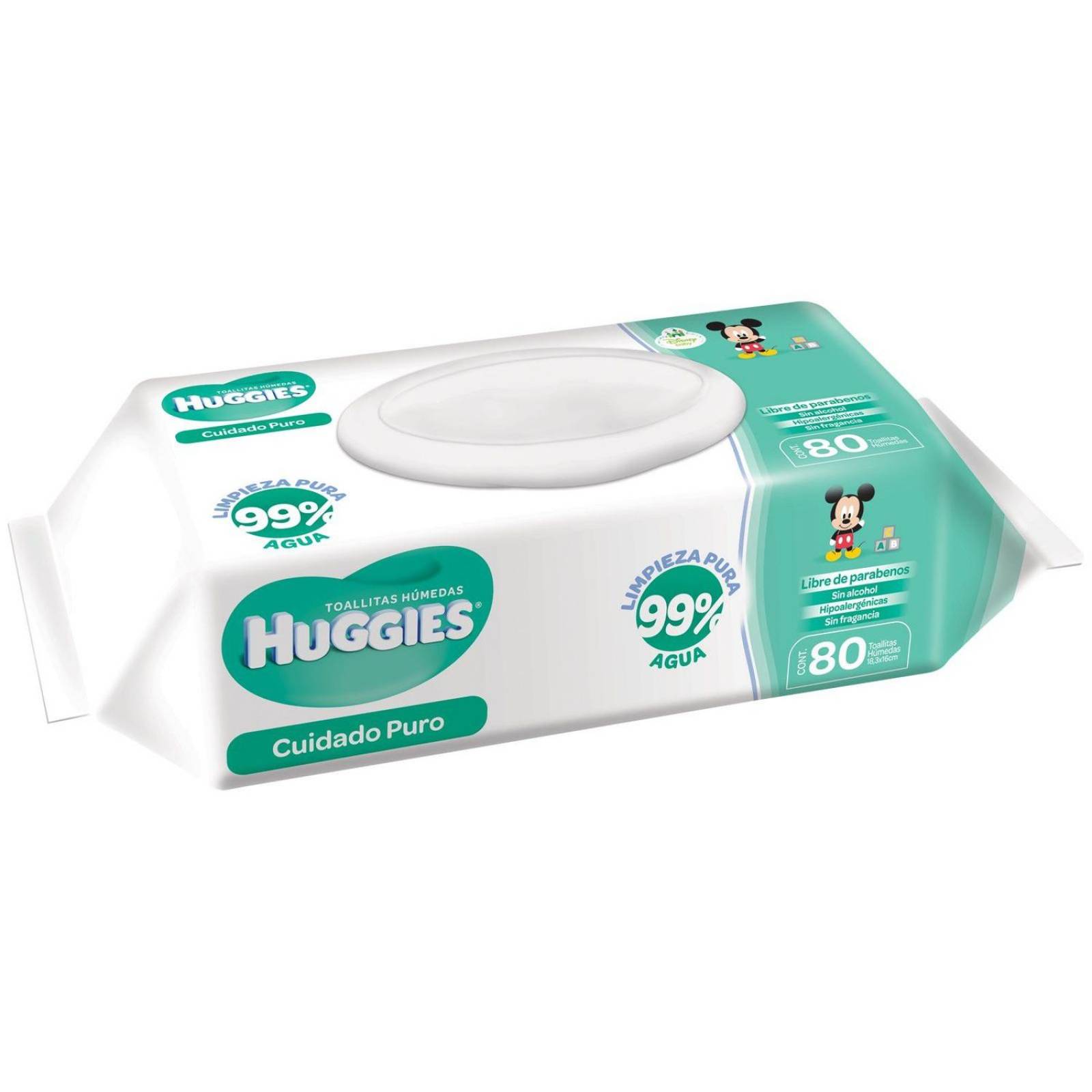 Huggies Toallitas Húmedas Natural Care Sin Aroma Empaque Con 