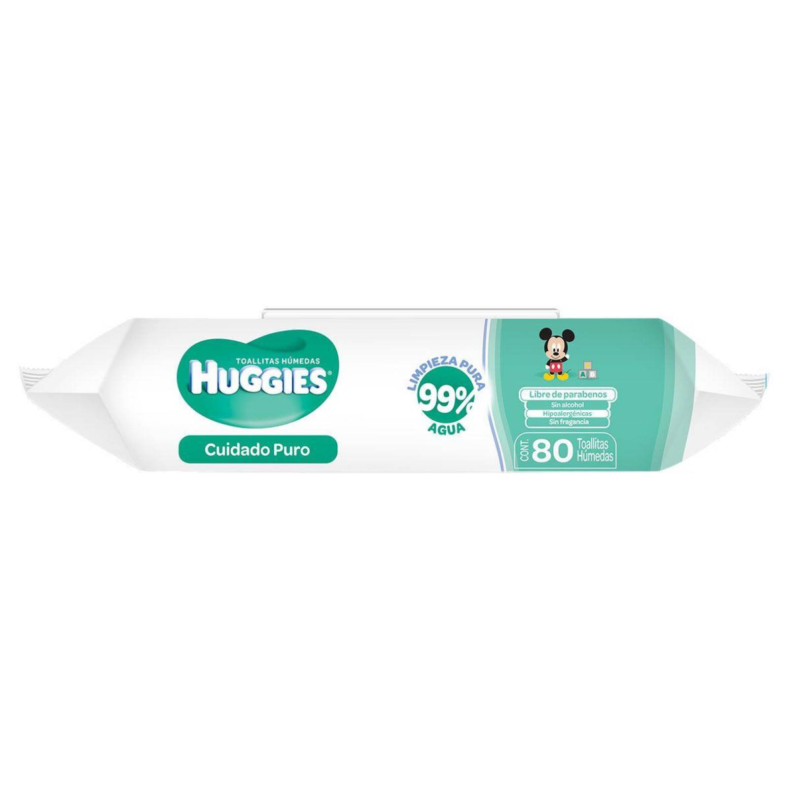 Huggies Toallitas Húmedas Natural Care Sin Aroma Empaque Con 