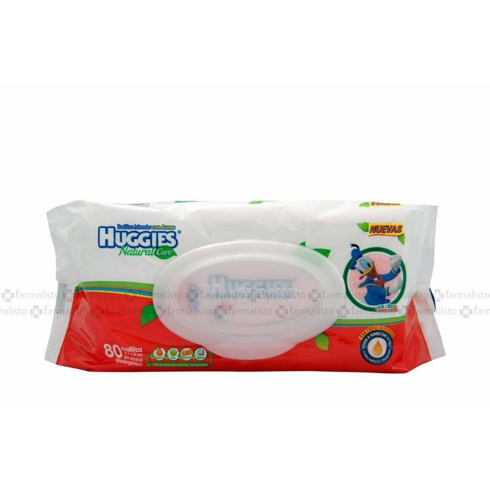 Huggies Natural Care Toallitas Húmedas Empaque Con 80 Piezas 