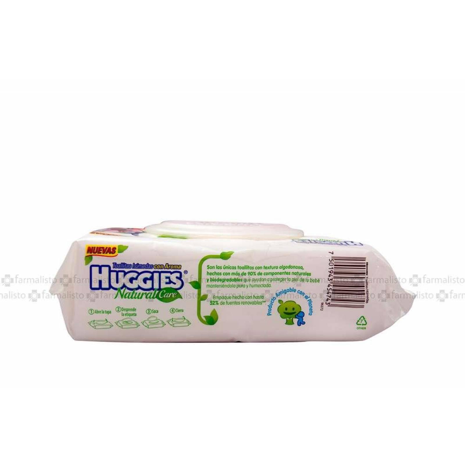 Huggies Natural Care Toallitas Húmedas Empaque Con 80 Piezas 