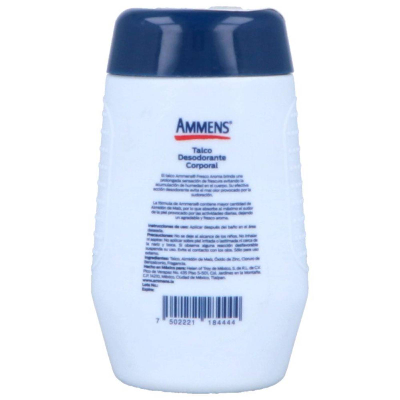 Ammens Talco Desodorante Con 60 g 