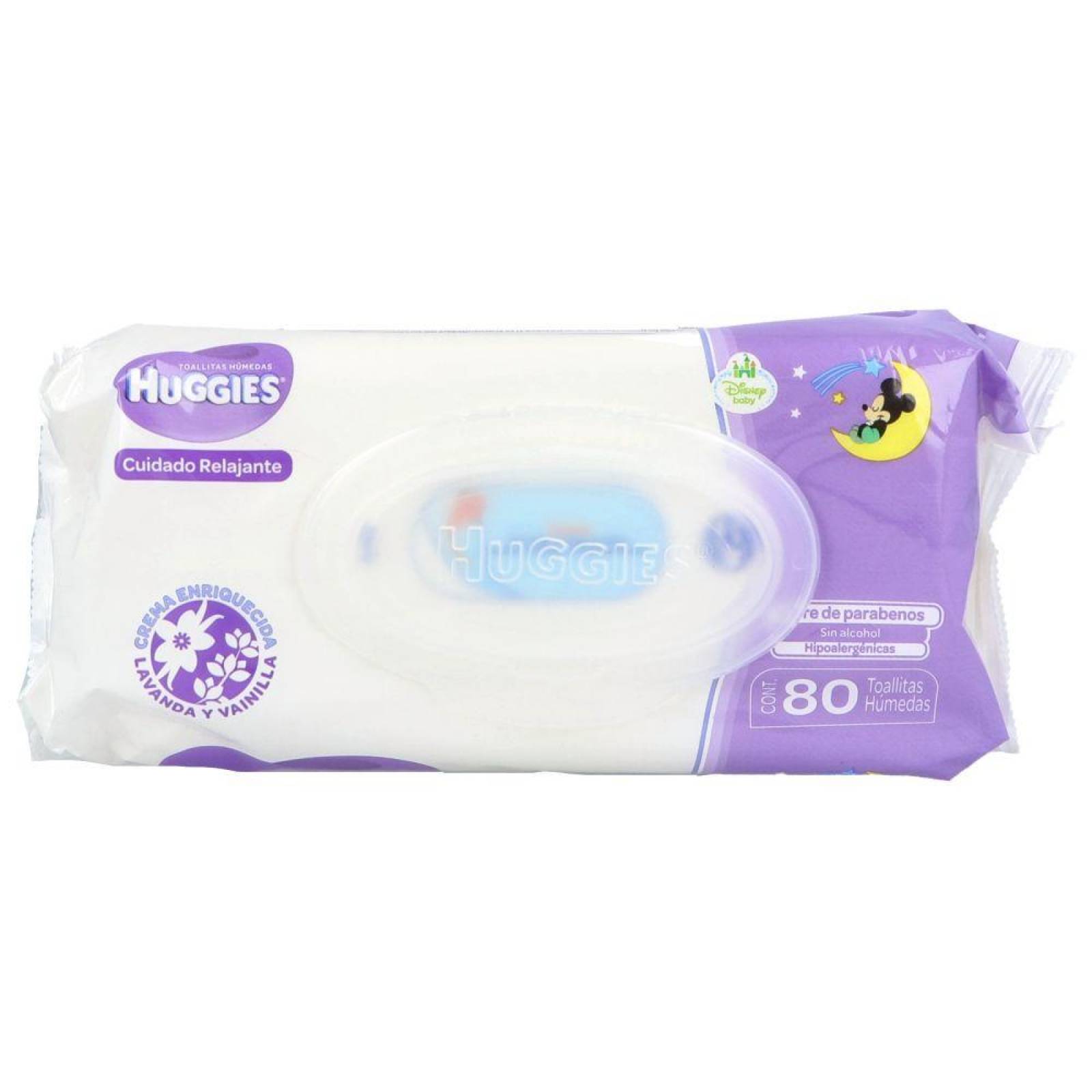 Huggies Crema Relajante Toallitas Húmedas Empaque Con 80 Toa 