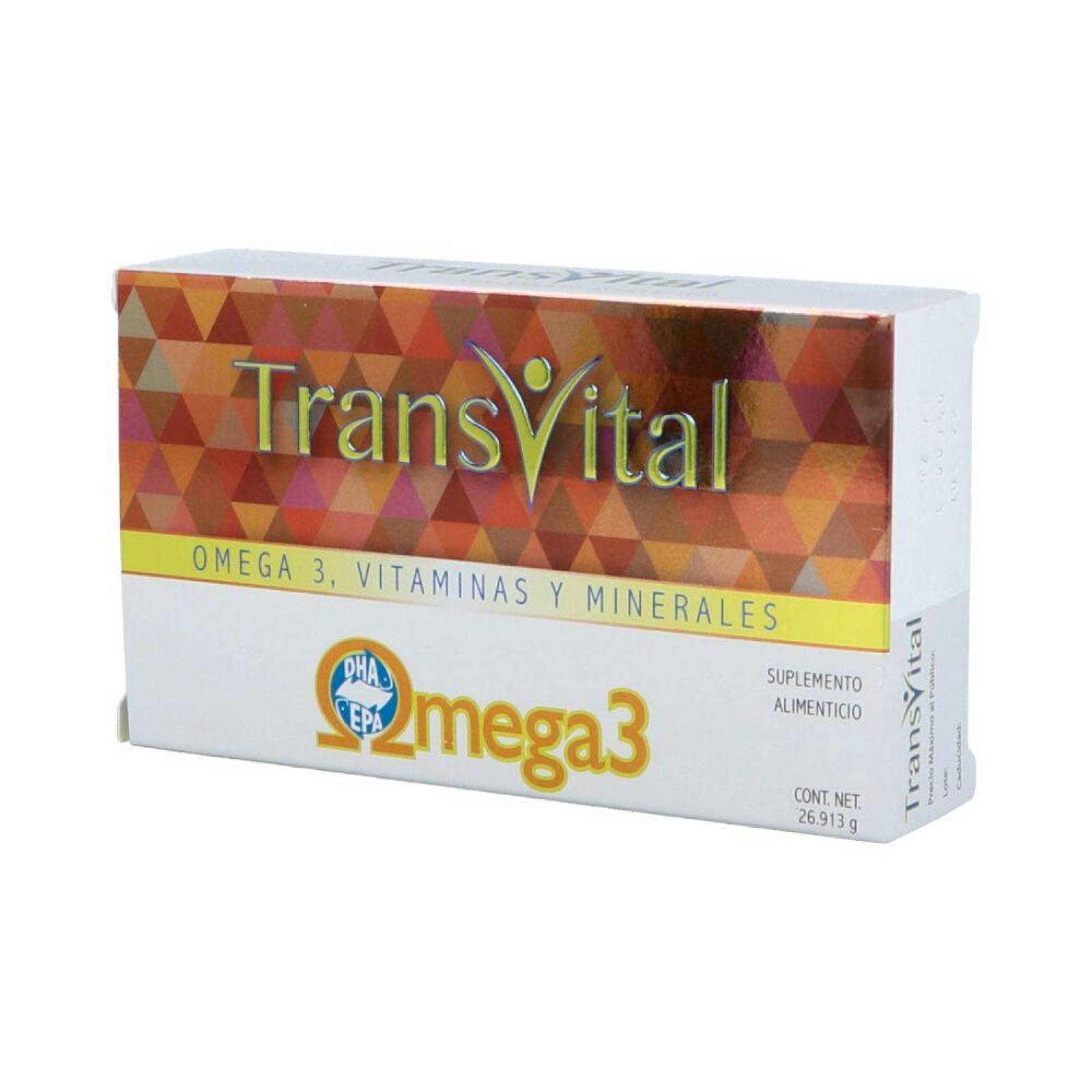 Transvital Caja Con 30 Cápsulas 