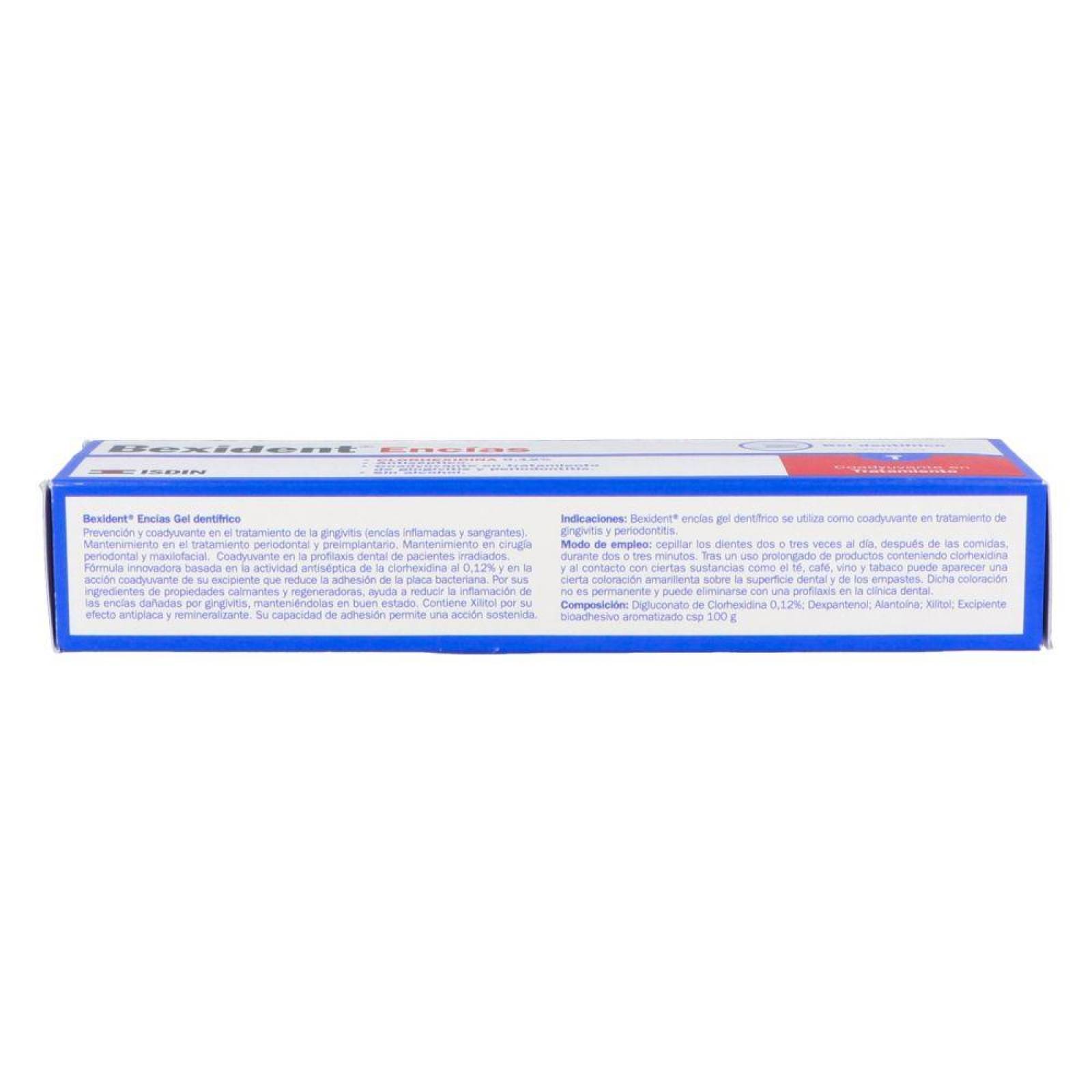 Bexident Encías Gel Dentífrico Caja Con Tubo Con 75 mL 