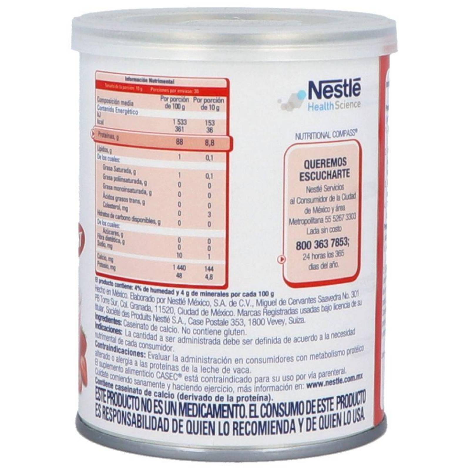 Casec Polvo Lata Con 100 g 