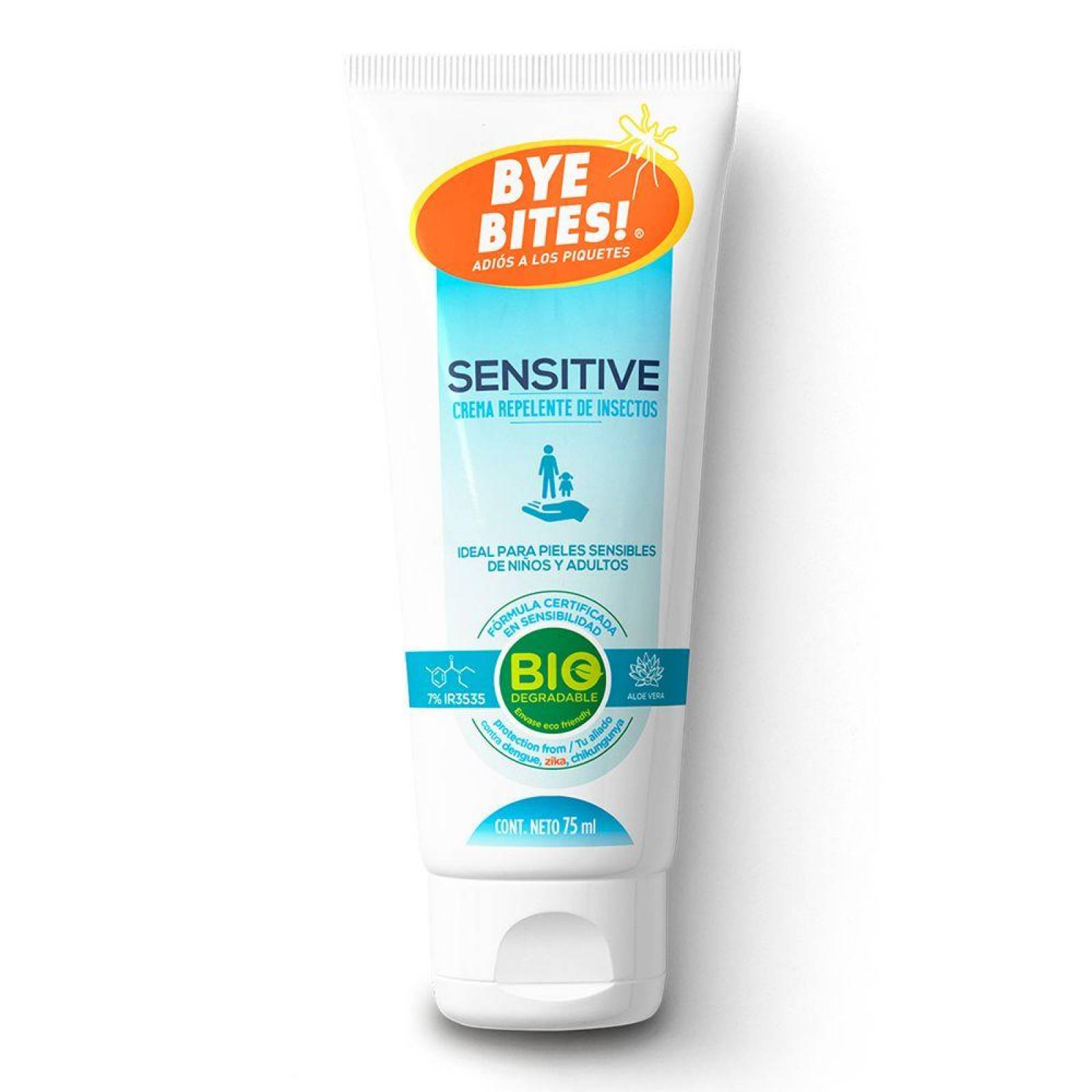 Crema Repelente De Insectos Bye Bites Tubo Con 75mL 