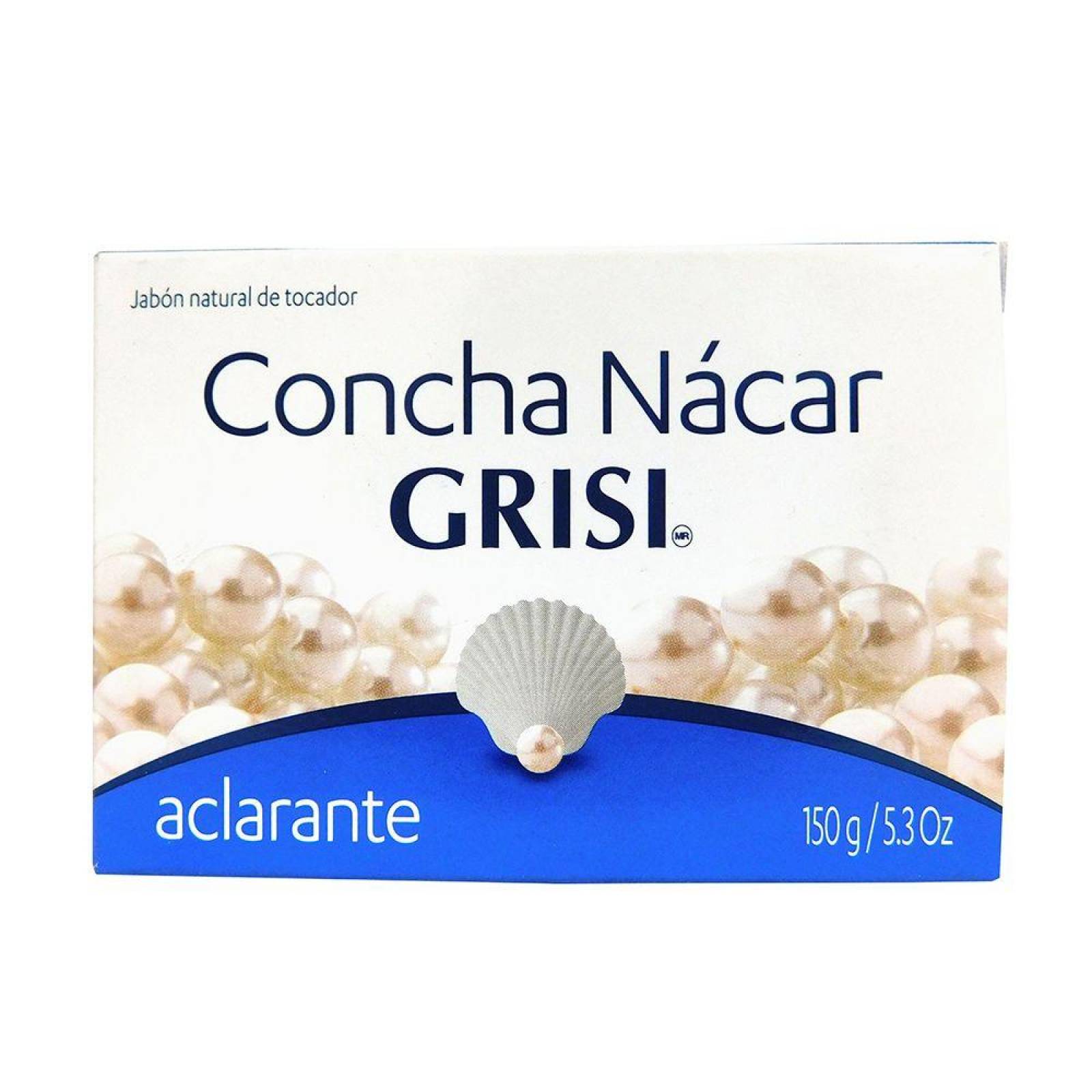 Concha De Nácar Caja Con Barra Con 150 G Jabón Natural 