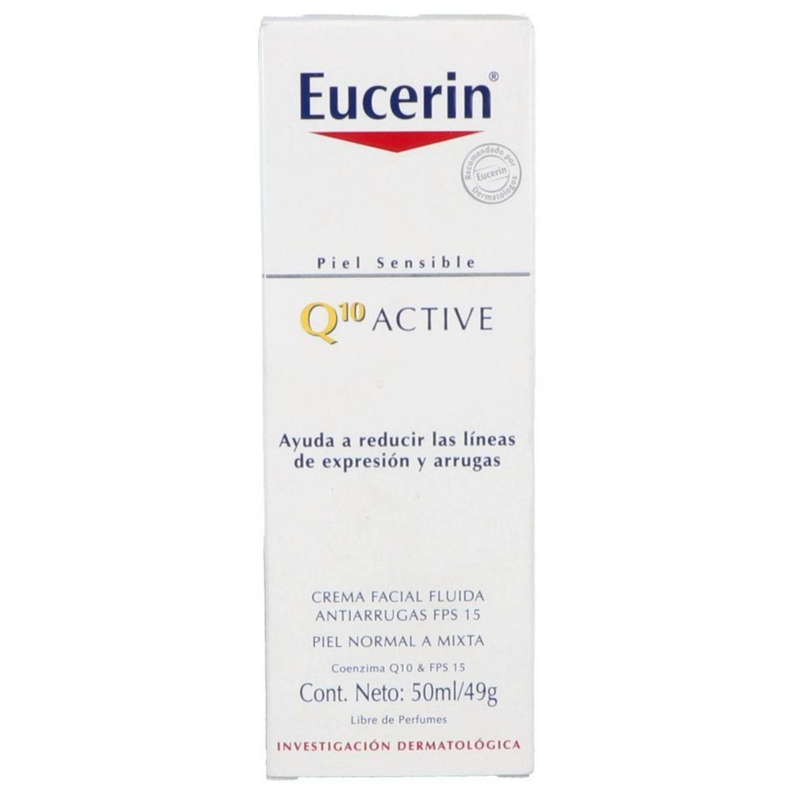 Eucerin Q10 Anti-Arrugas Caja Con Frasco Con 50 mL Crema 