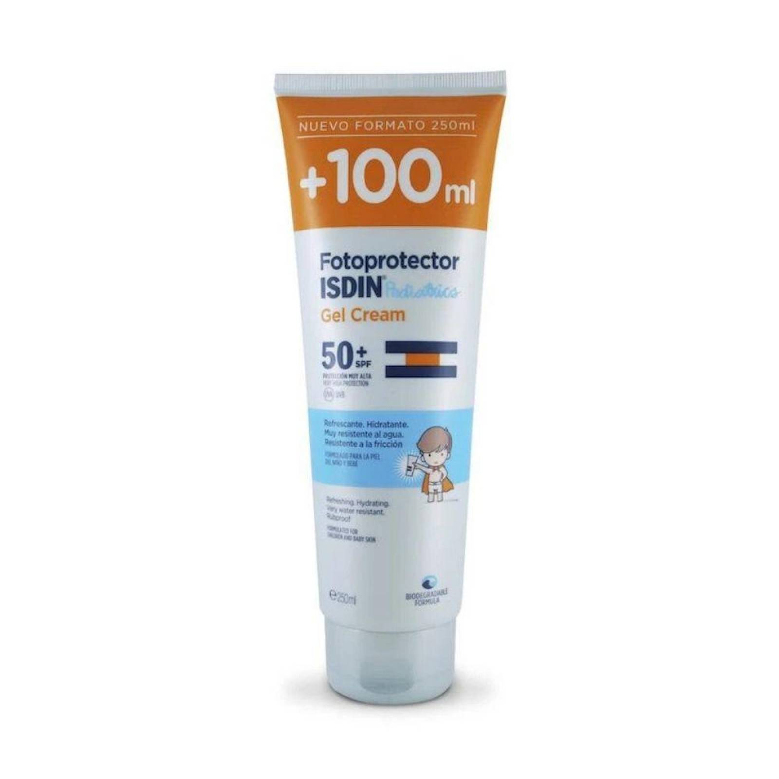 Fotoprotector Isdin Pediatrics Gel-crema Tubo Con 250 Ml 