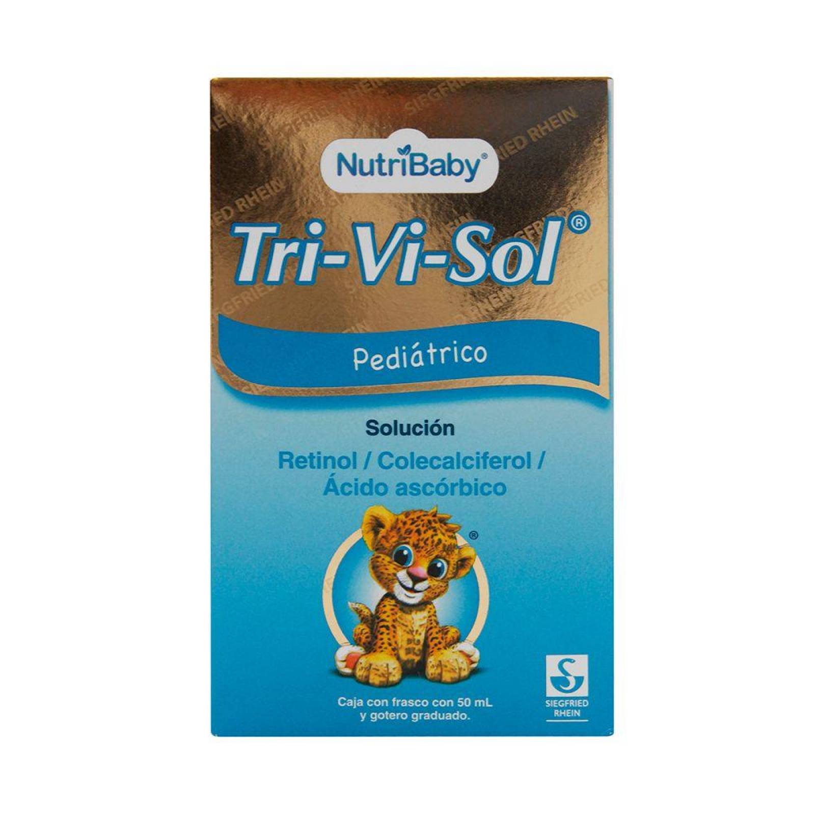 Tri-Vi-Sol Pediátrico Caja Con Frasco Gotero Con 50 mL 
