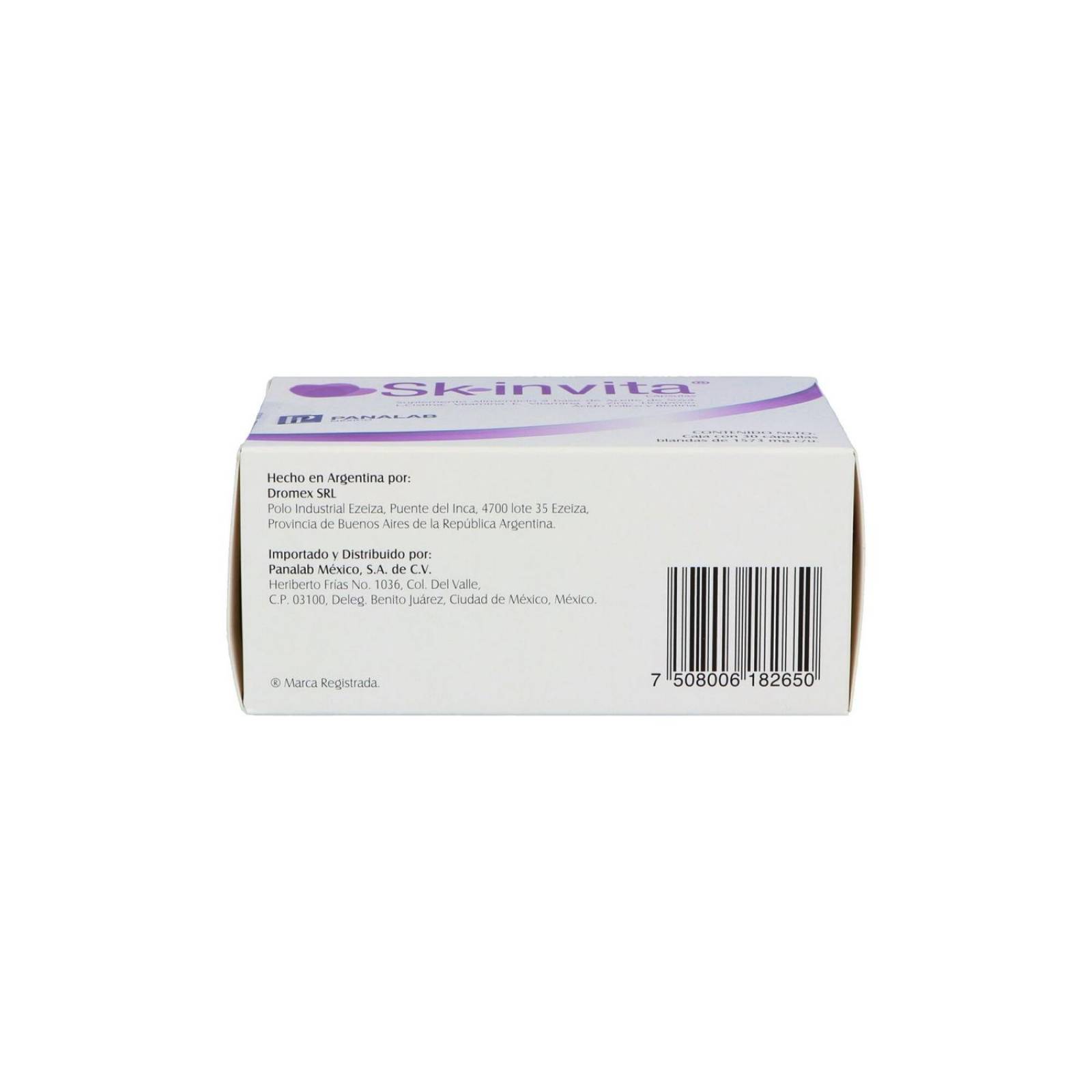 Skinvita Caja Con 30 Cápsulas. 