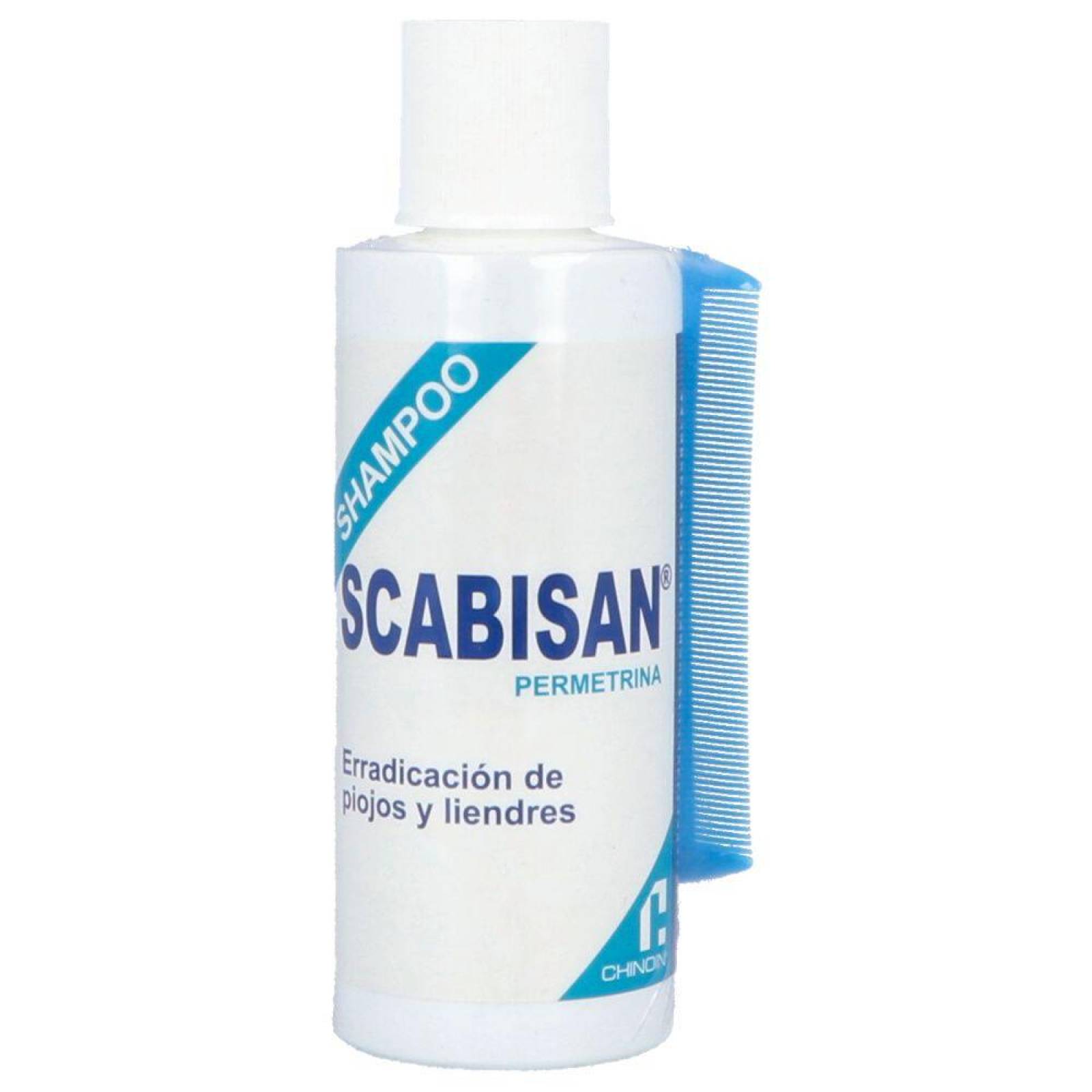 Scabisan Shampoo Permetrina Solución Frasco Con 110 mL 