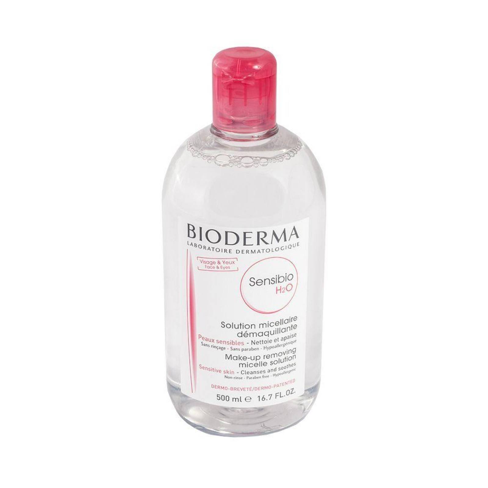 Agua Micelar Bioderma Sensibio H2O Botella Con 500 mL 