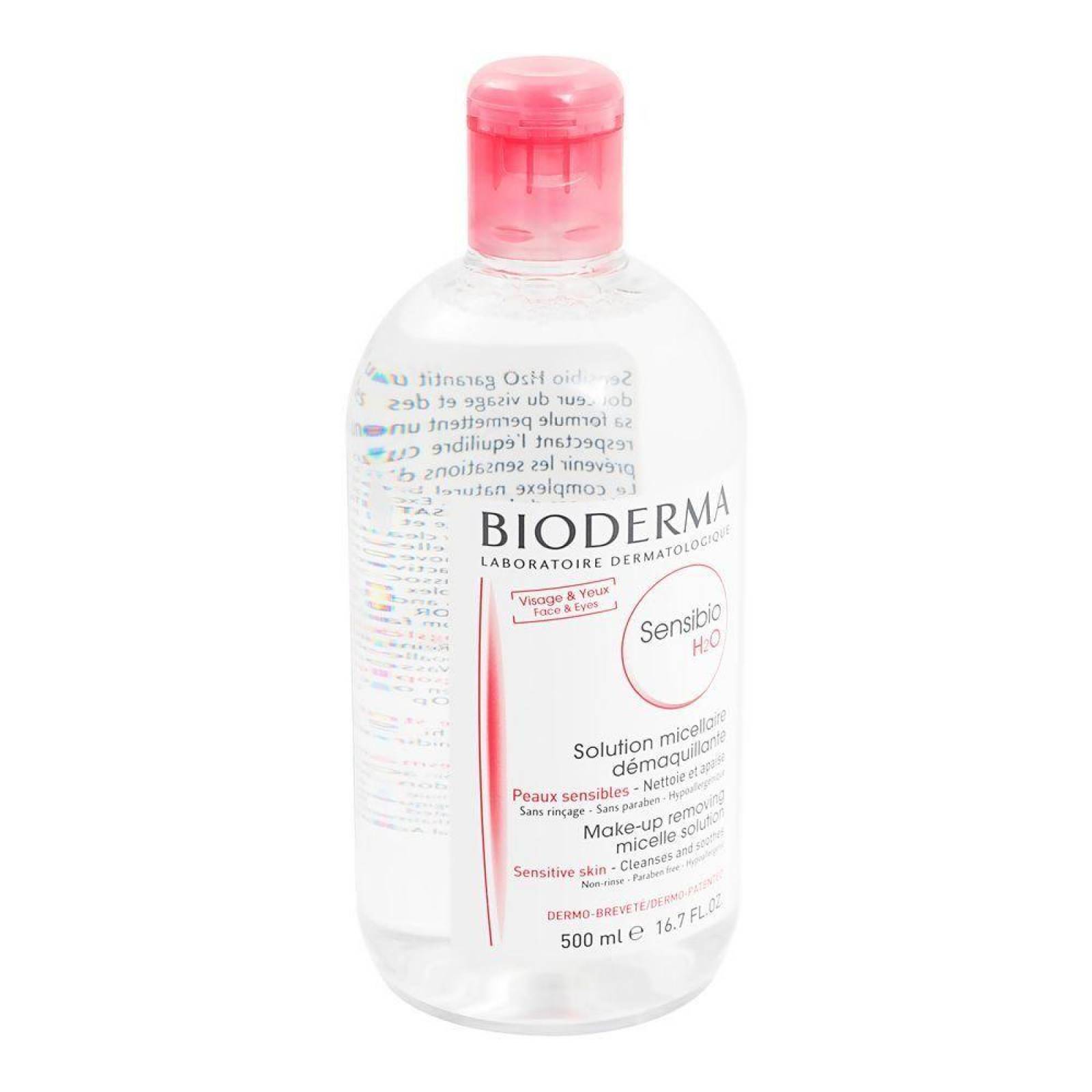 Agua Micelar Bioderma Sensibio H2O Botella Con 500 mL 