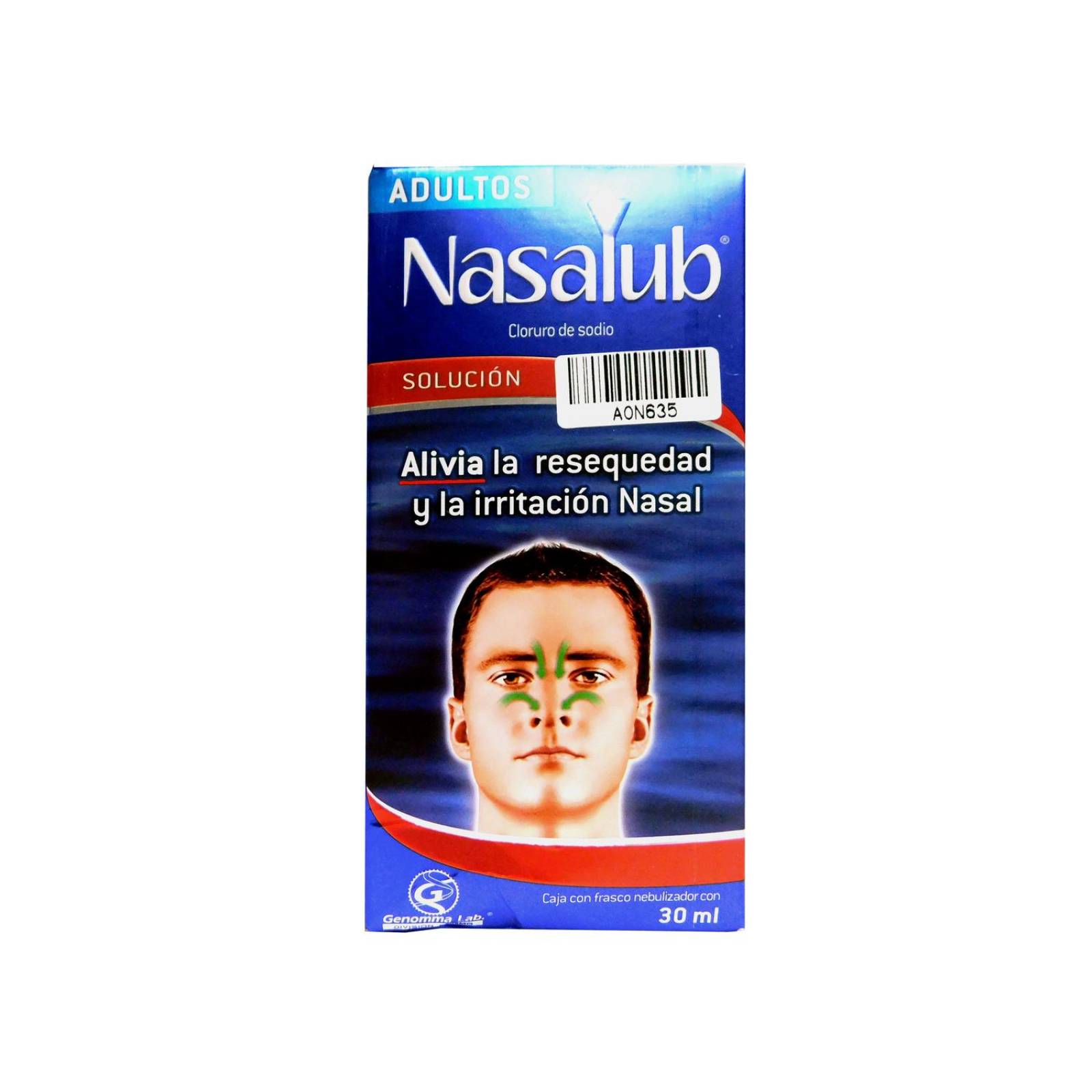 Nasalub Solución Caja Con Frasco Con 30 mL 