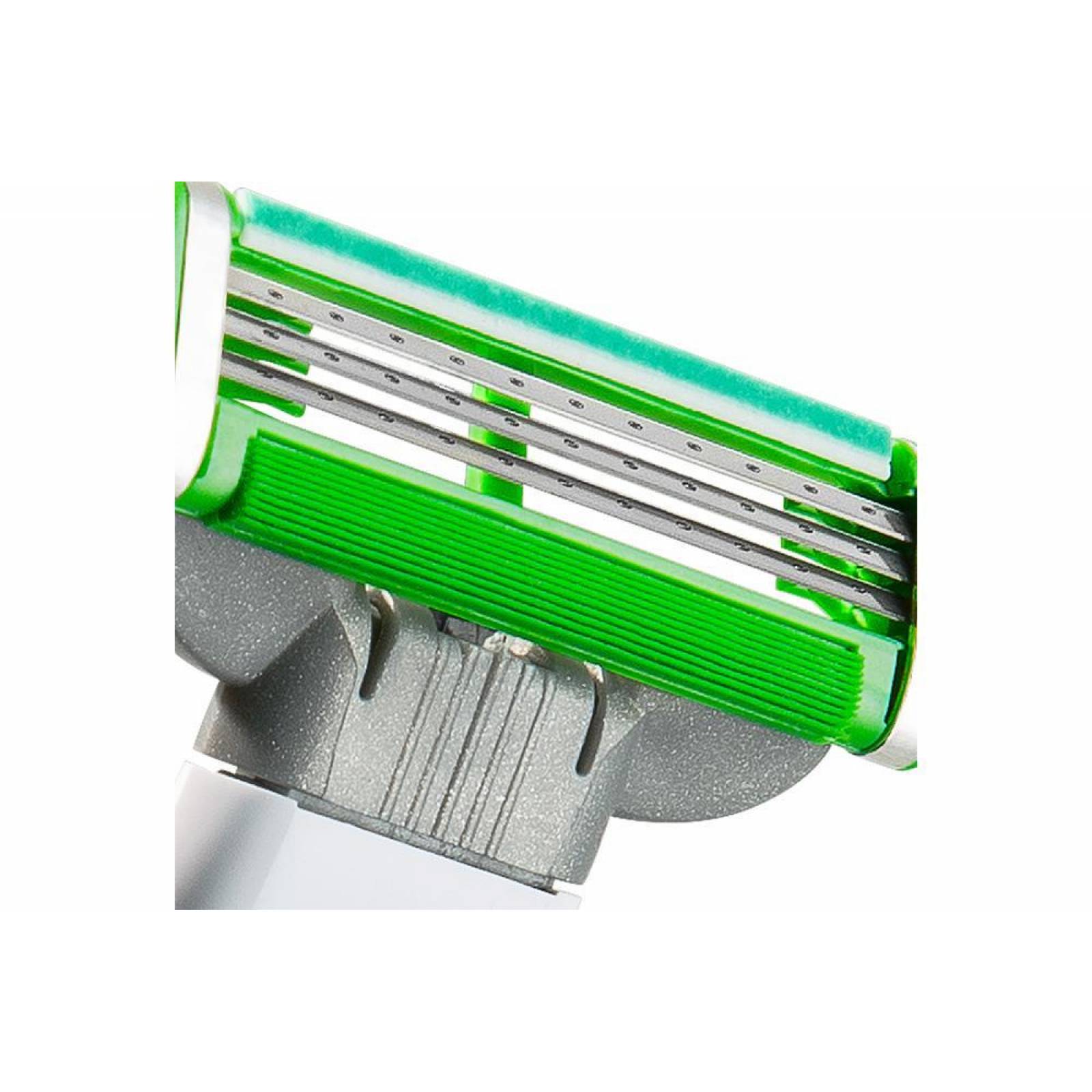 Repuesto Máquina Para Afeitar Gillette Mach 3 Sensitive Caja Con 2 Cartuchos 