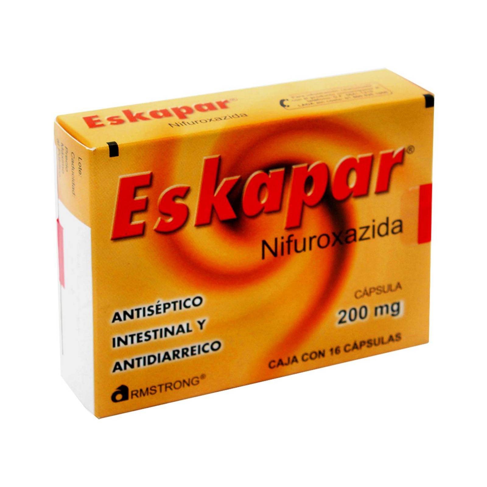 Eskapar 200 Mg Caja Con 16 Cápsulas 