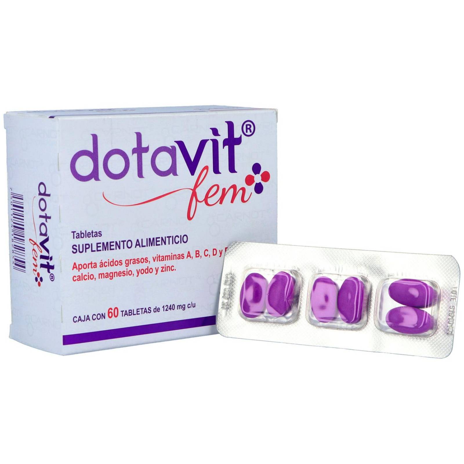 Dotavit Fem Caja Con 60 Tabletas 