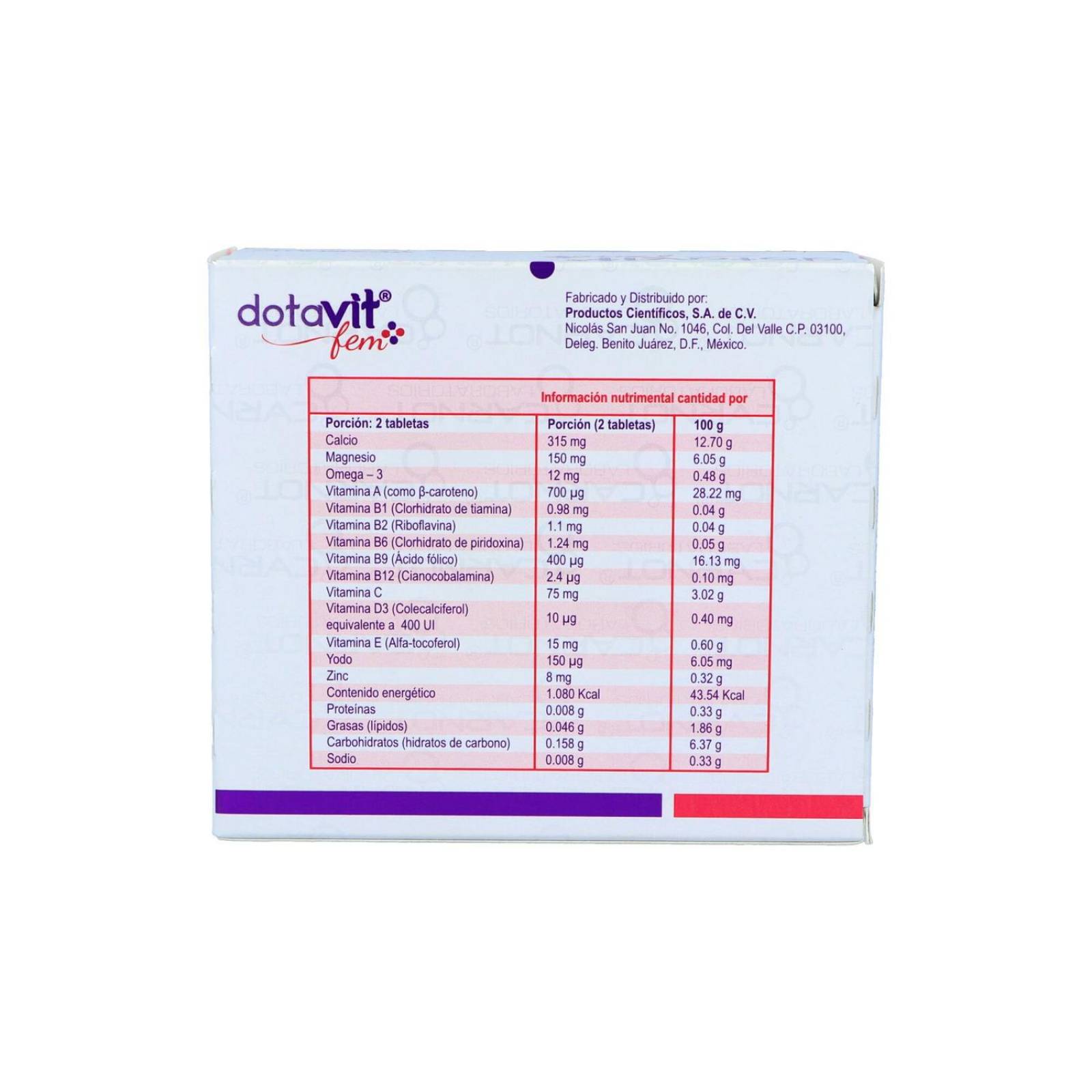 Dotavit Fem Caja Con 60 Tabletas 