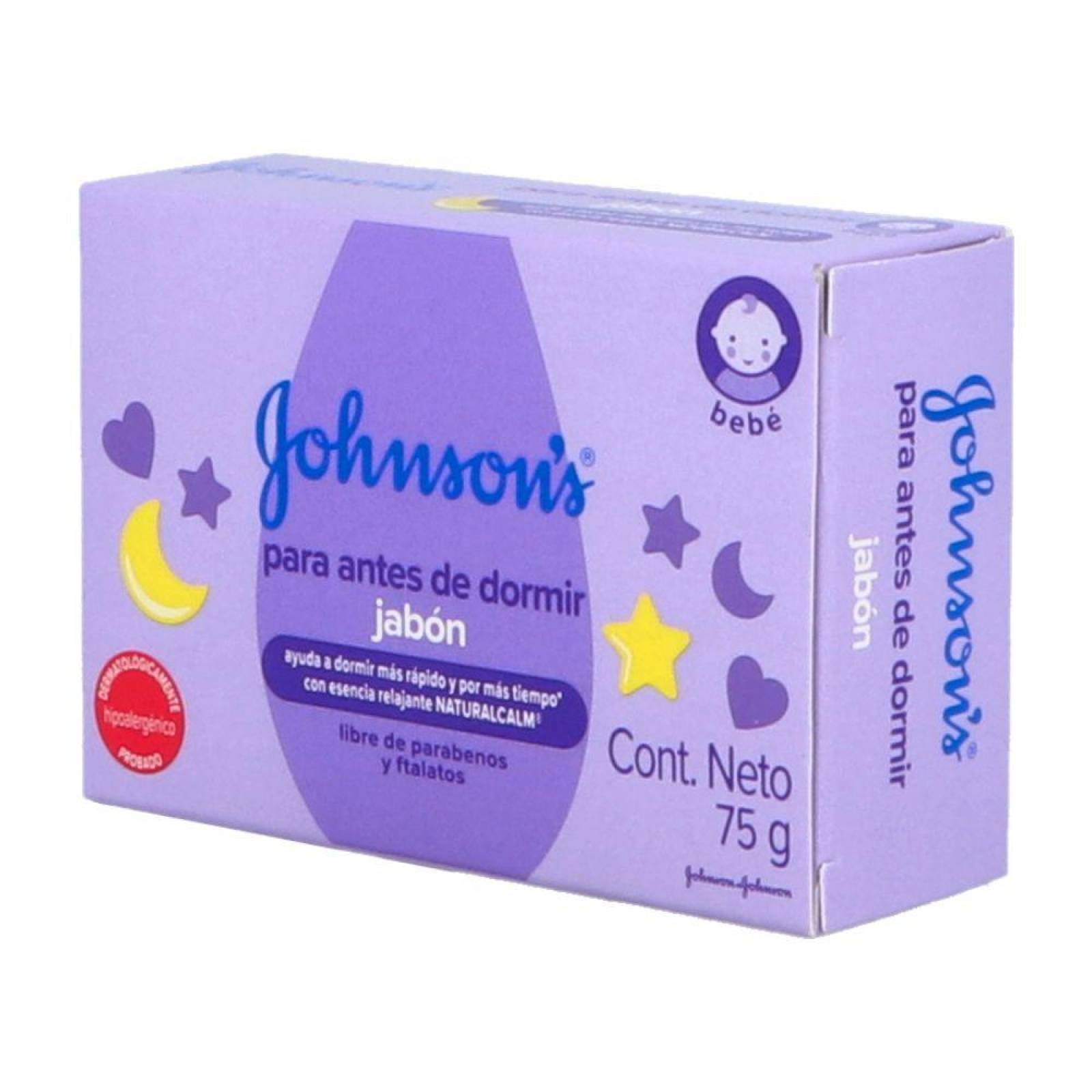 Jabón Johnson´s Baby Antes De Dormir Caja Con Barra De 75 mG 
