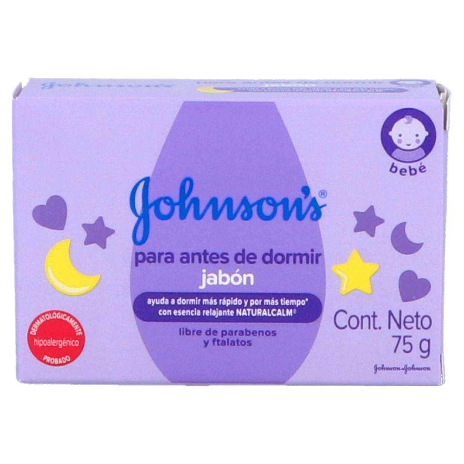 Jabón Johnson´s Baby Antes De Dormir Caja Con Barra De 75 mG 