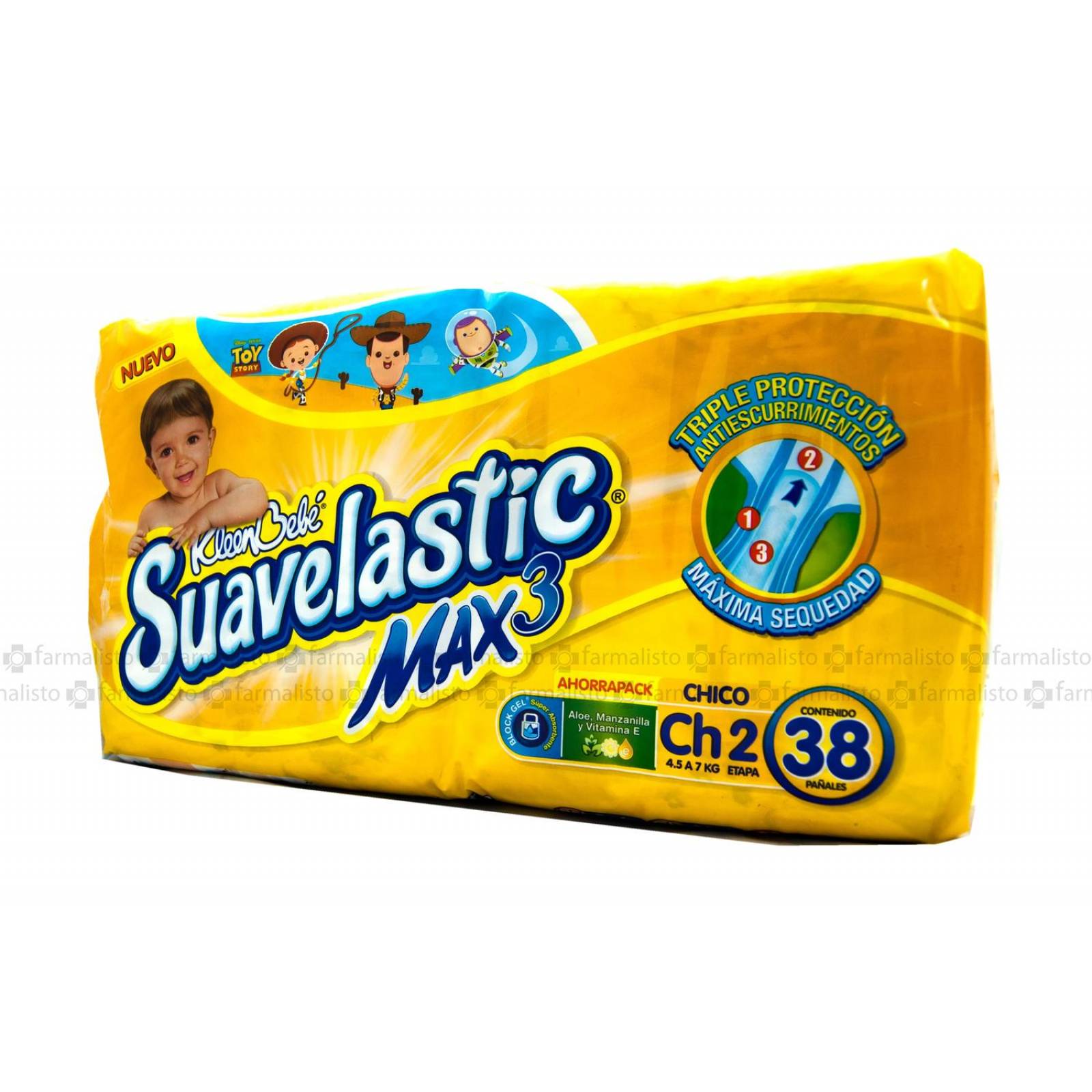 Kleenbebé Suavelastic Chico Con 40 Piezas 