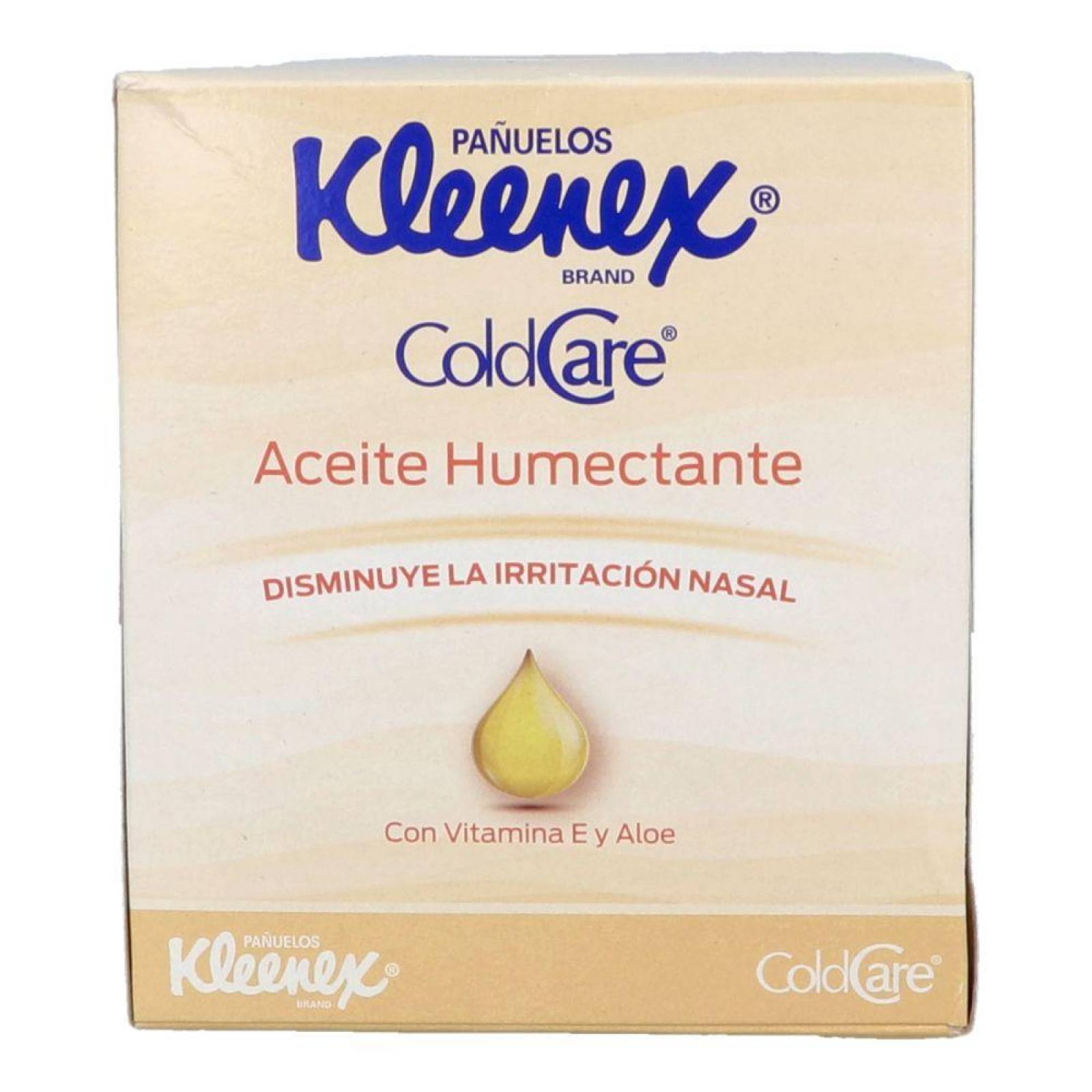 Kleenex Pañuelos Cold Care Aceite Humec C/65 